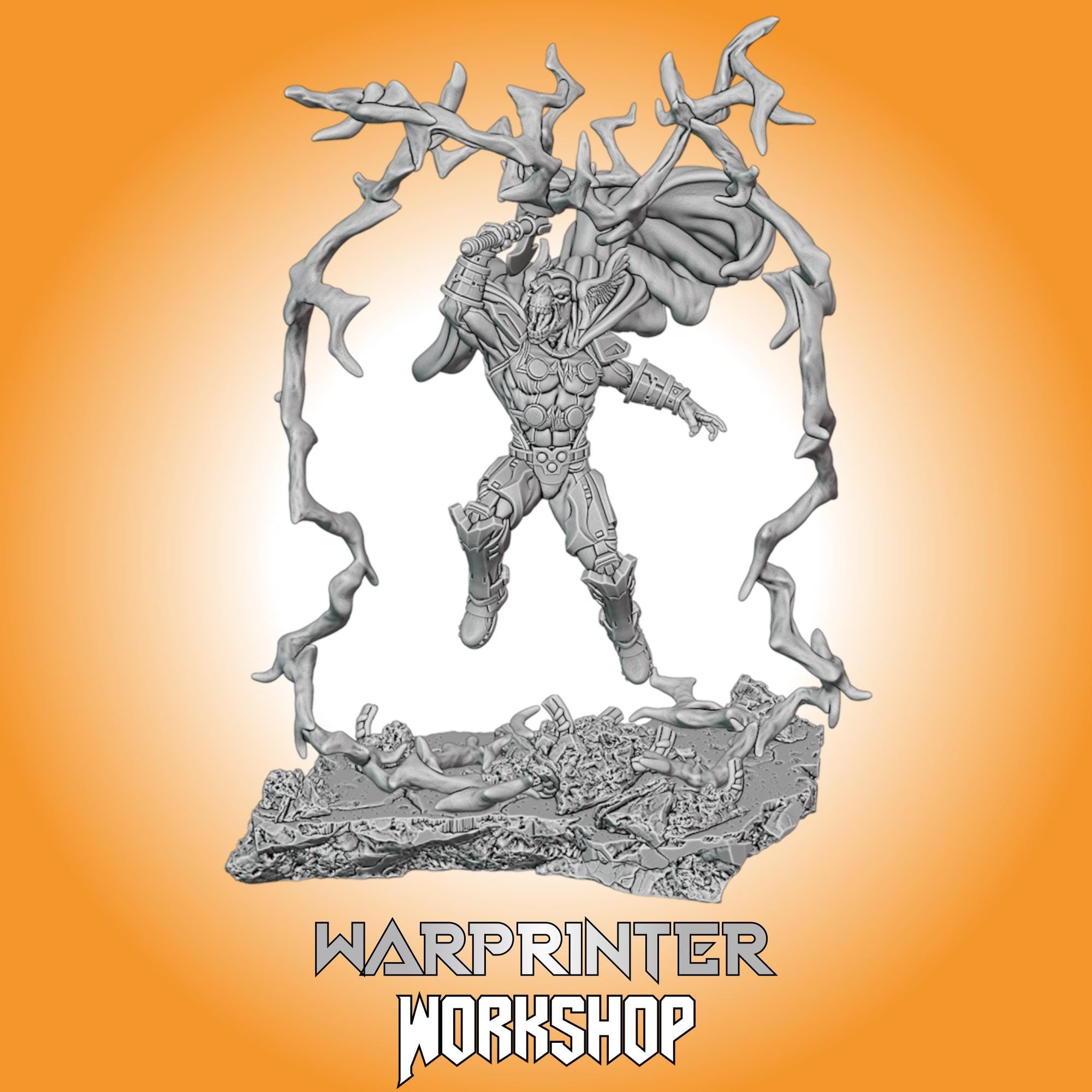 Beta Ray Bill (Fan art sculpted by Trident Studio) (Crisis Protocol Proxy/Alternative)