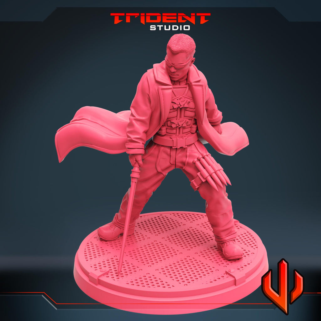 Blade (Fan art sculpted by Trident Studio) (Crisis Protocol Proxy/Alternative)