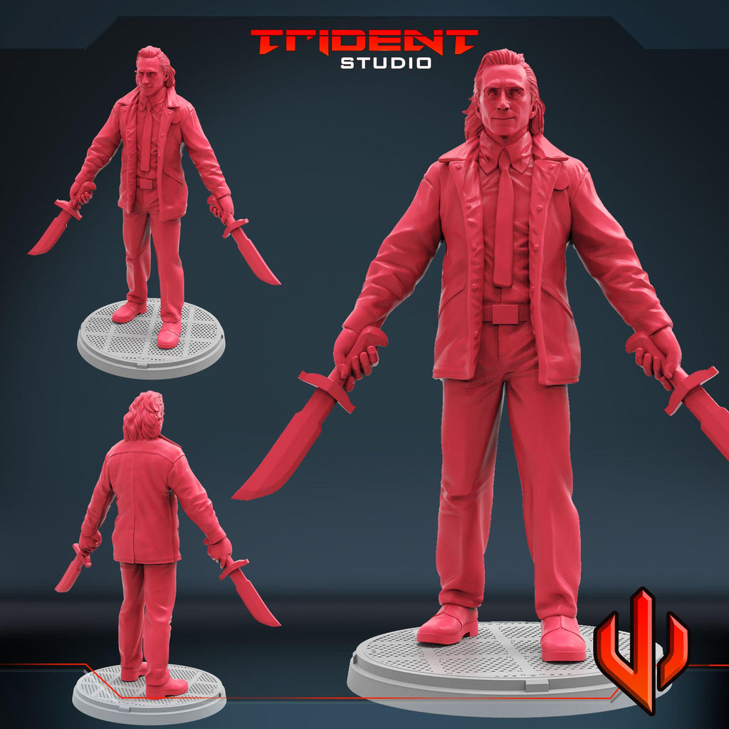 Loki Agent (Fan art sculpted by Trident Studio) (Crisis Protocol Proxy/Alternative)