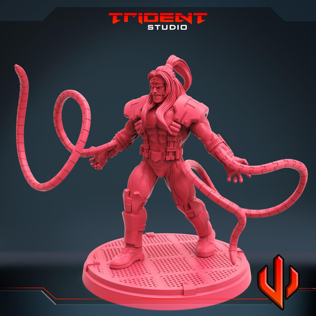 Omega Red B (Fan art sculpted by Trident Studio) (Crisis Protocol Proxy/Alternative)