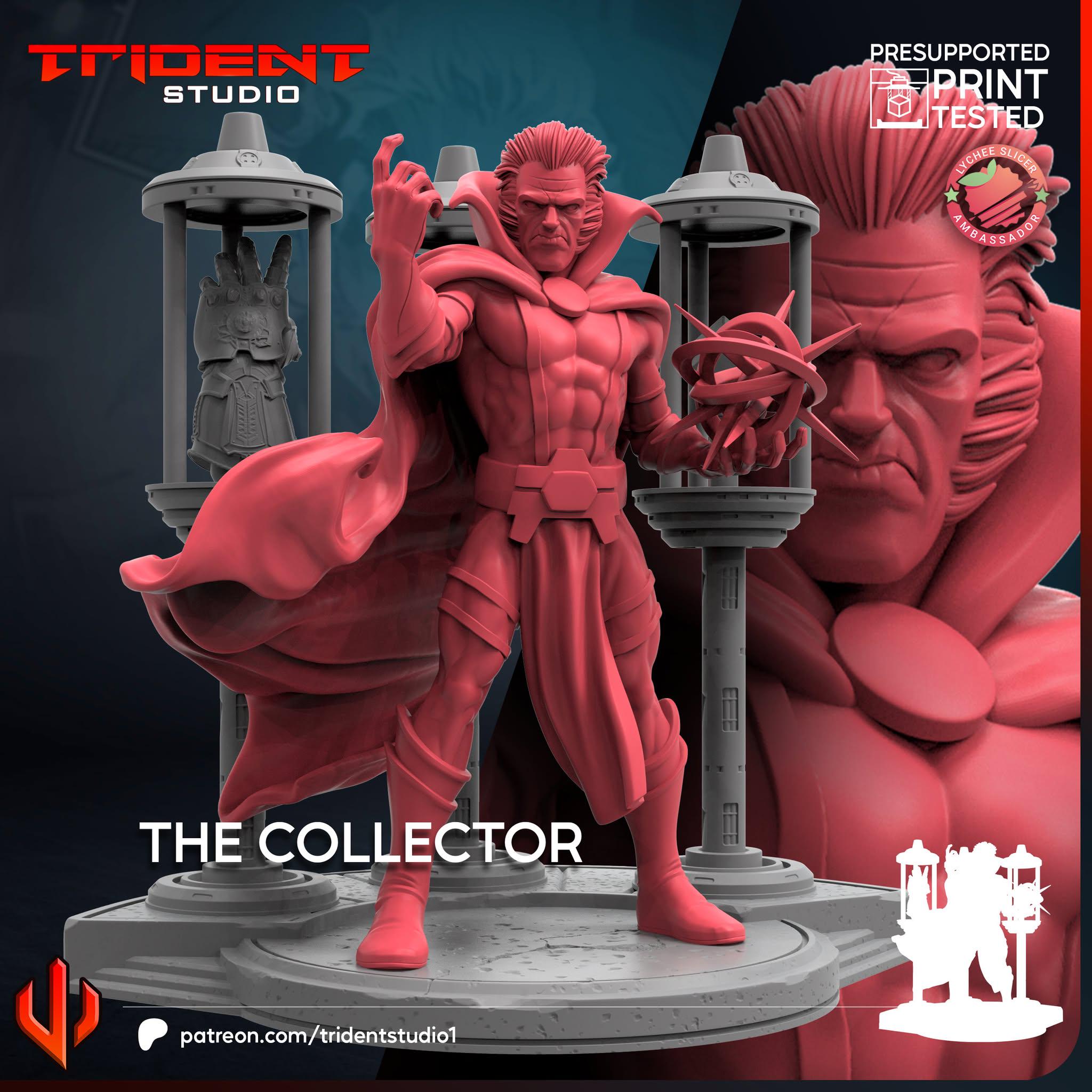 The Collector (Fan art sculpted by Trident Studio) (Crisis Protocol Proxy/Alternative)