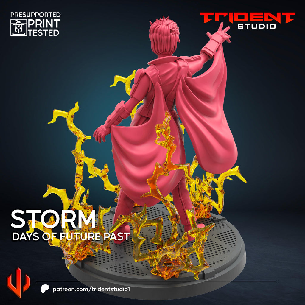 Storm X-men Days Of Future Past (Fan art sculpted by Trident Studio) (Crisis Protocol Proxy/Alternative)