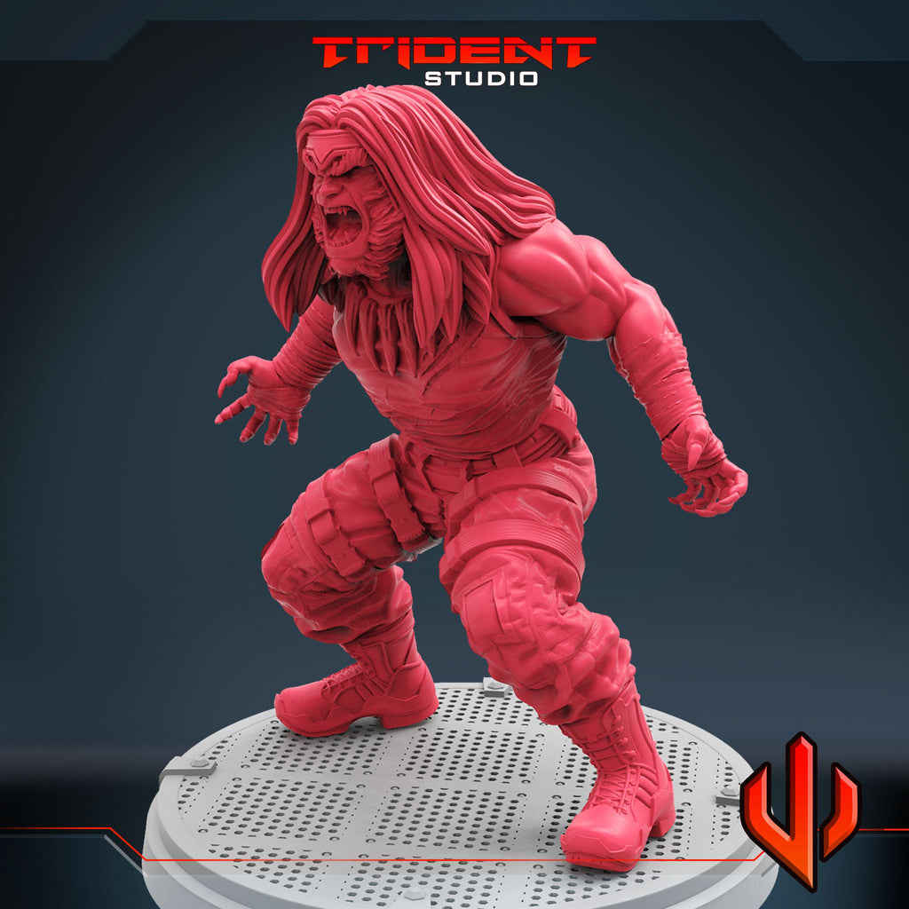 Sabretooth (Fan art sculpted by Trident Studio) (Crisis Protocol Proxy/Alternative)