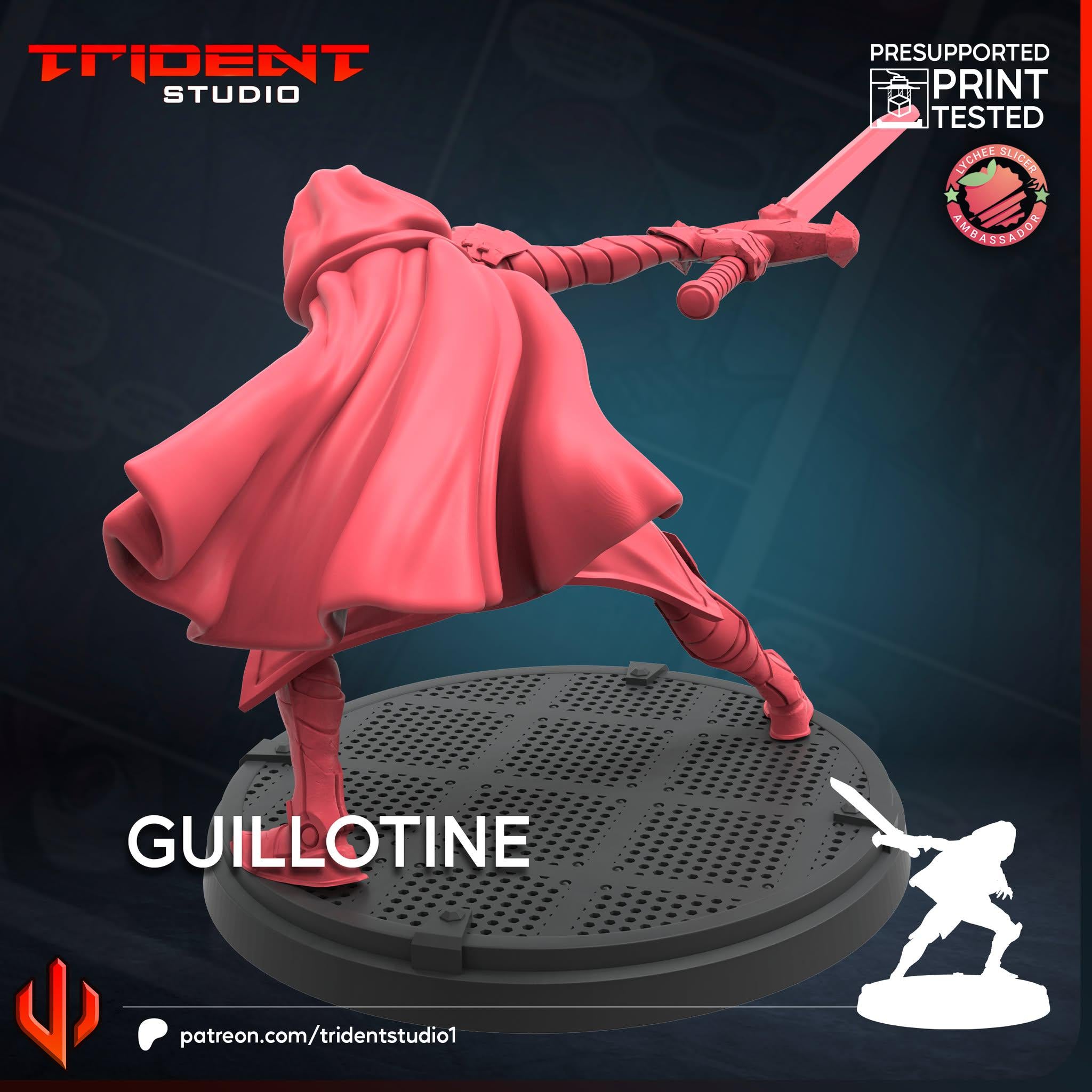 Guillotine (Fan art sculpted by Trident Studio) (Crisis Protocol Proxy/Alternative)