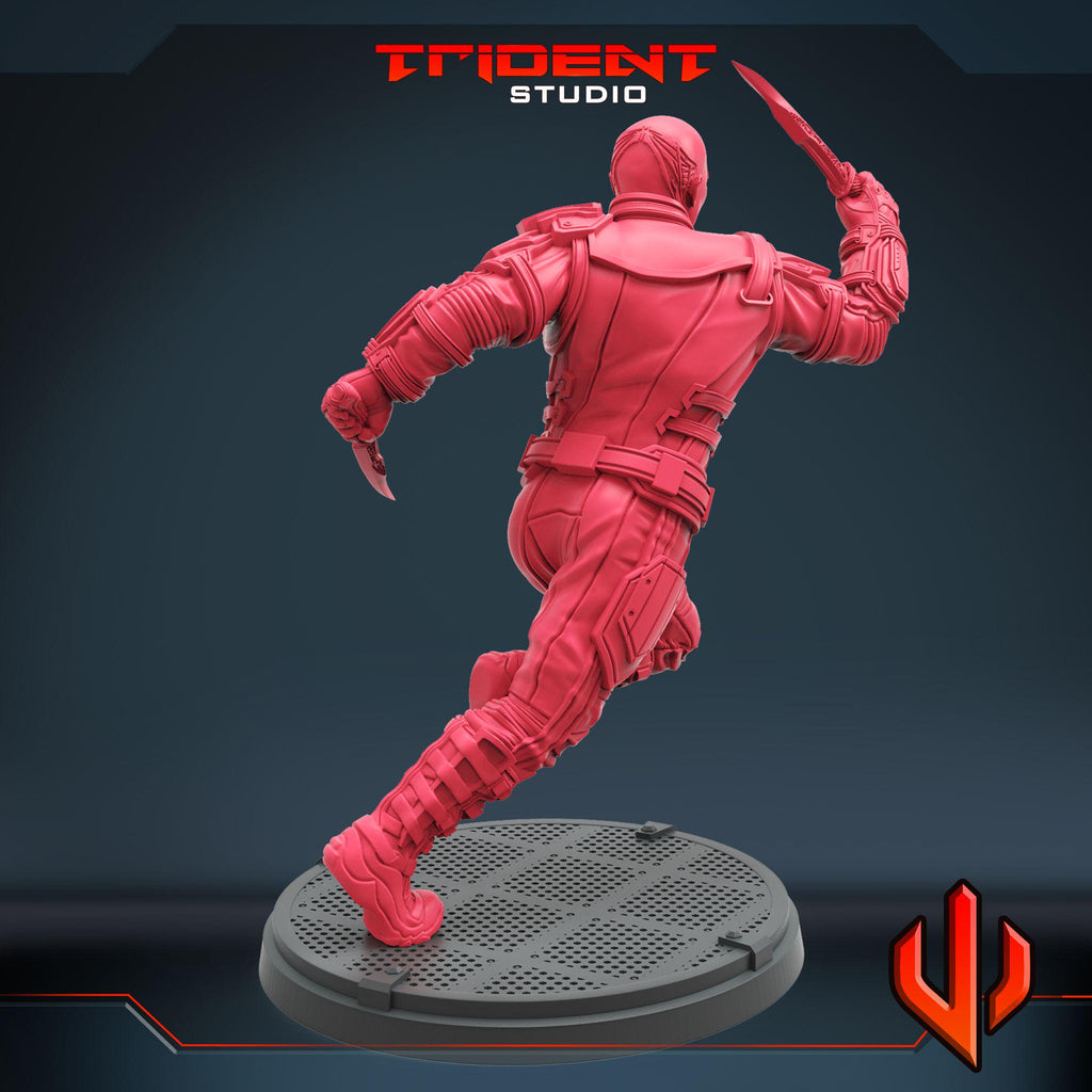 Drax the Destroyer A (Fan art sculpted by Trident Studio) (Crisis Protocol Proxy/Alternative)