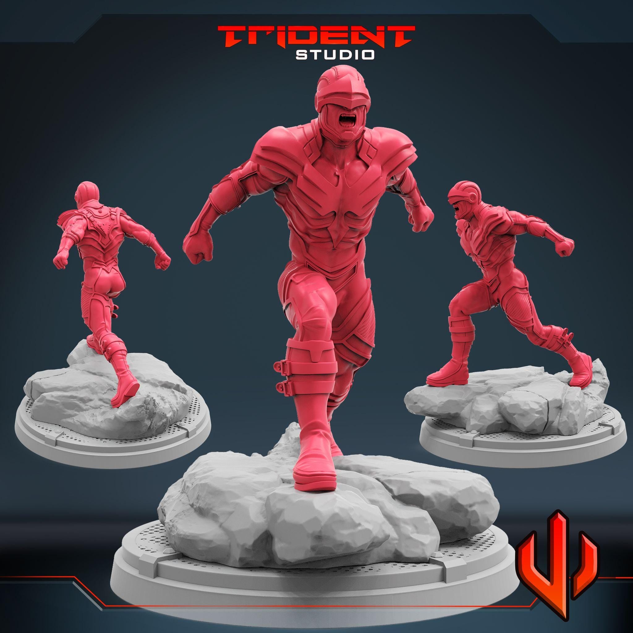 Cyclops Phoenix (Fan art sculpted by Trident Studio) (Crisis Protocol Proxy/Alternative)