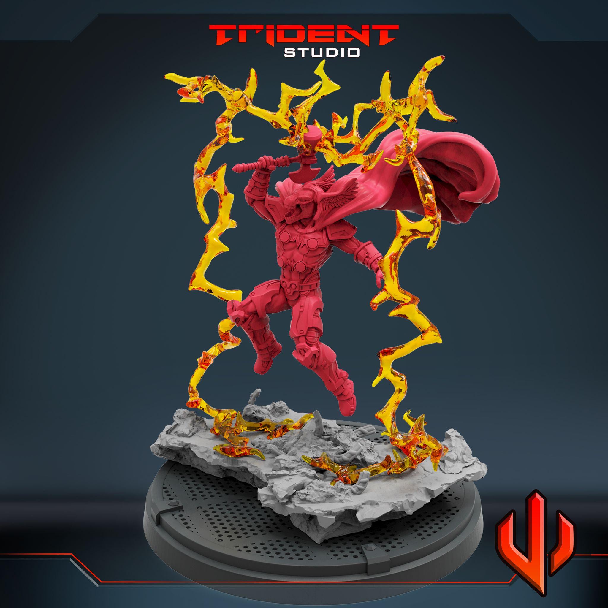 Beta Ray Bill (Fan art sculpted by Trident Studio) (Crisis Protocol Proxy/Alternative)