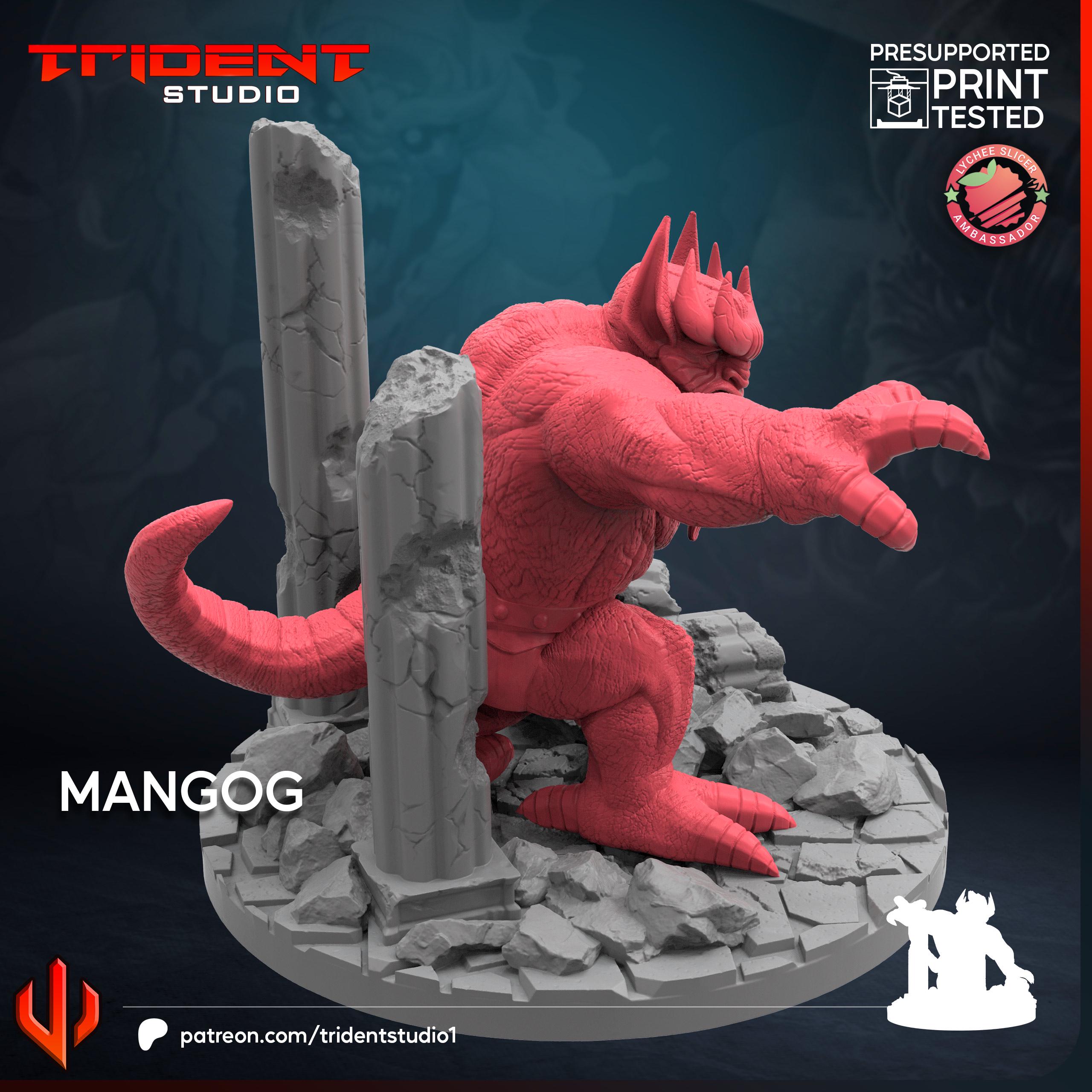 Mangog (Fan art sculpted by Trident Studio) (Crisis Protocol Proxy/Alternative)