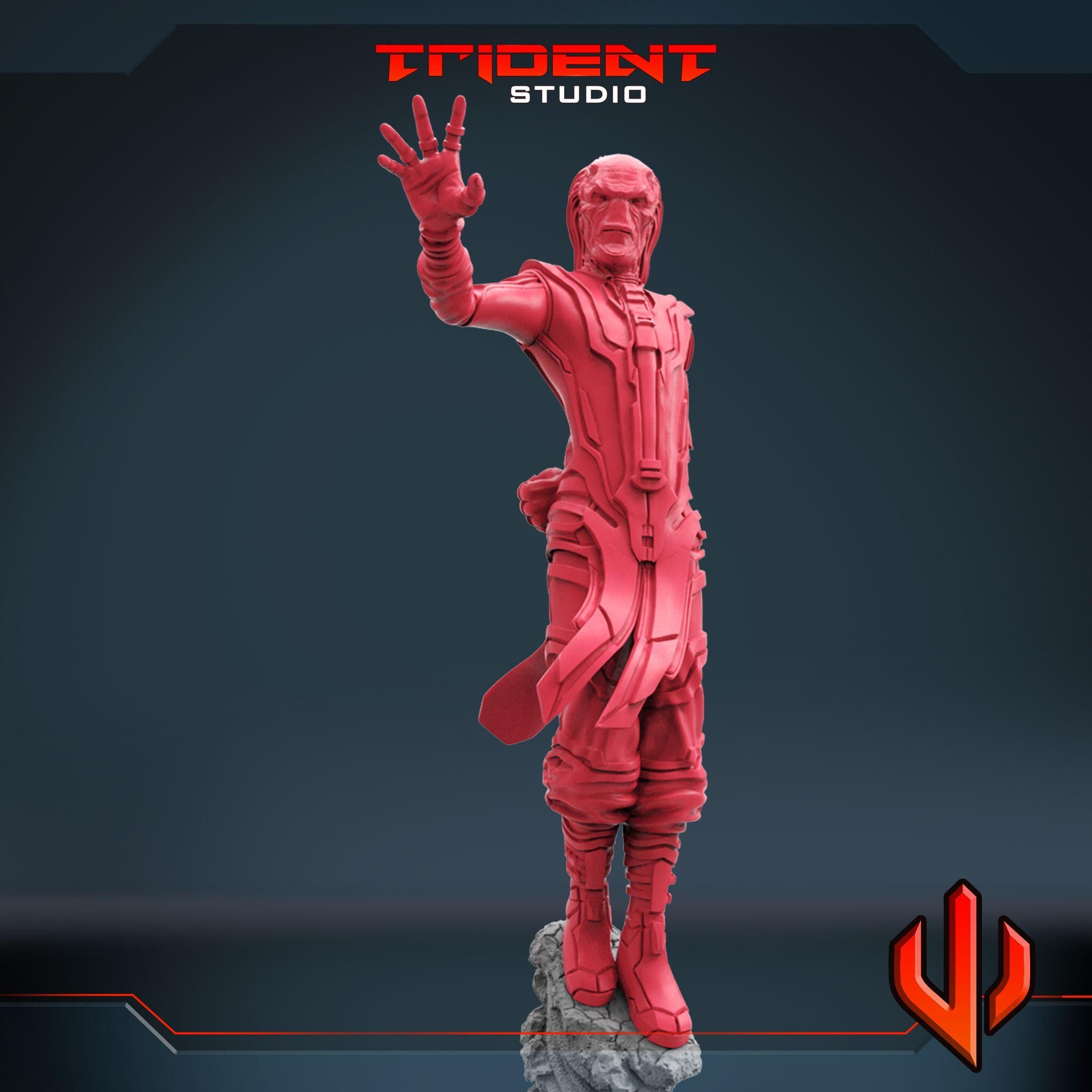Ebony Maw B (Fan art sculpted by Trident Studio) (Crisis Protocol Proxy/Alternative)
