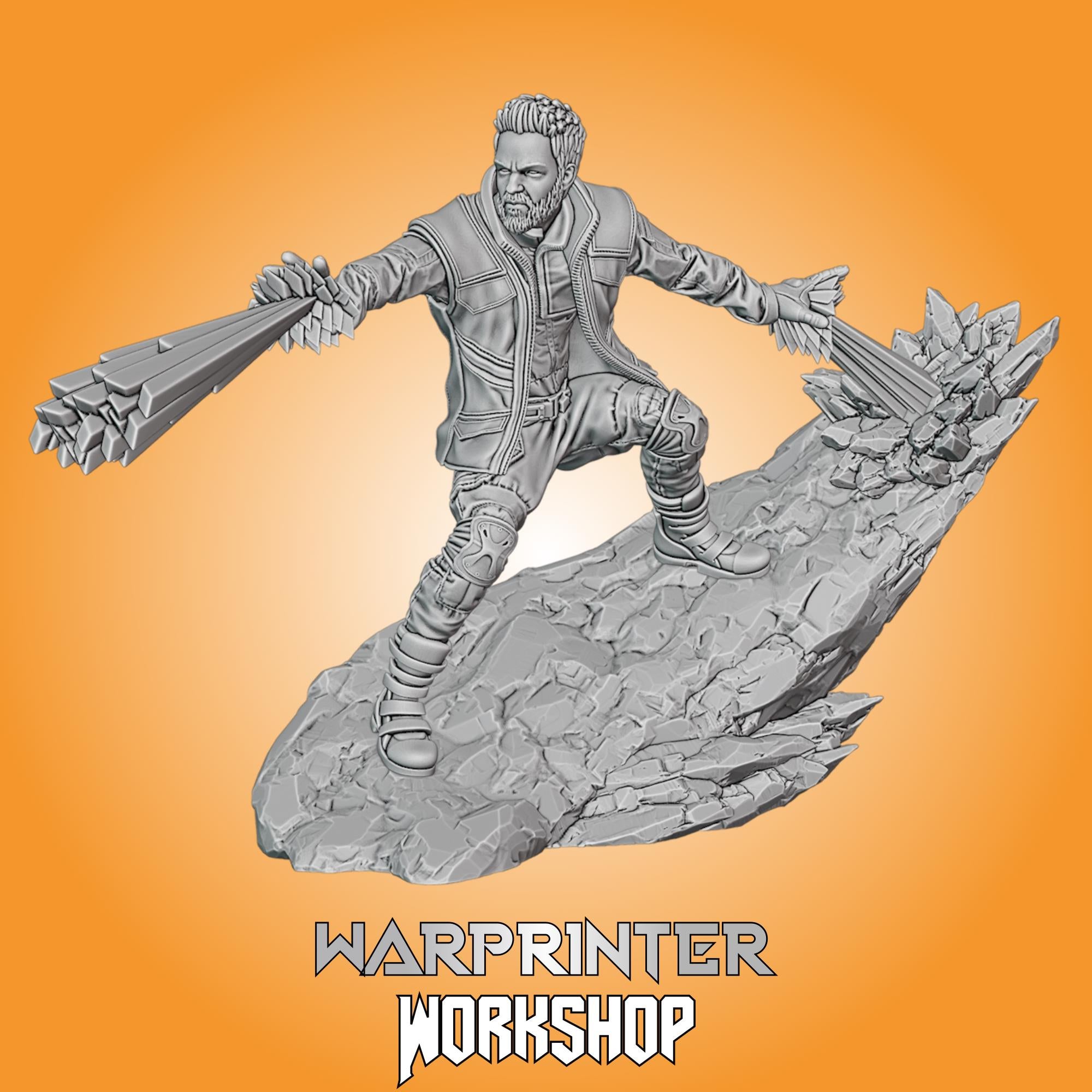 Ice Man X-Men Days Of Future Past (Fan art sculpted by Trident Studio) (Crisis Protocol Proxy/Alternative)