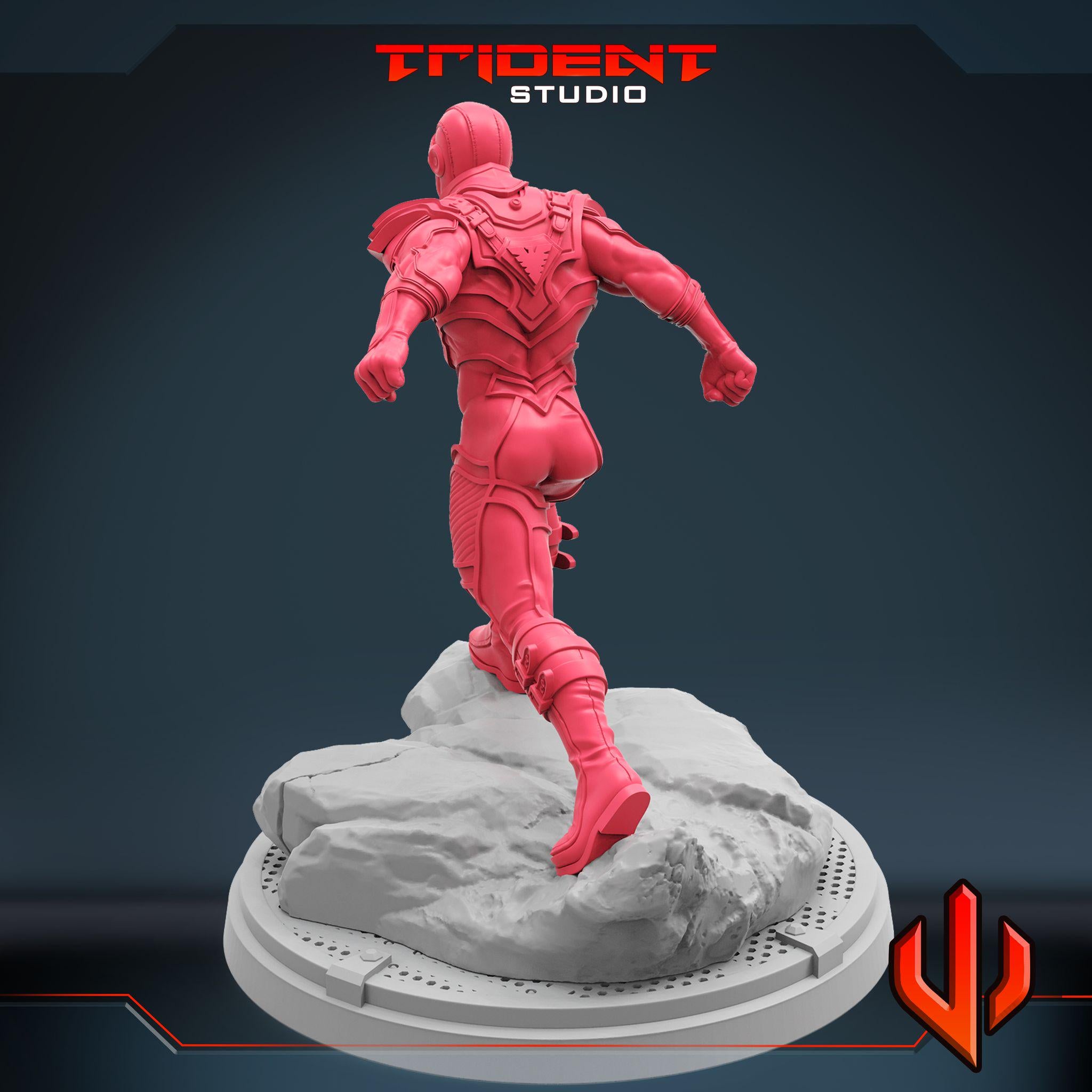 Cyclops Phoenix (Fan art sculpted by Trident Studio) (Crisis Protocol Proxy/Alternative)