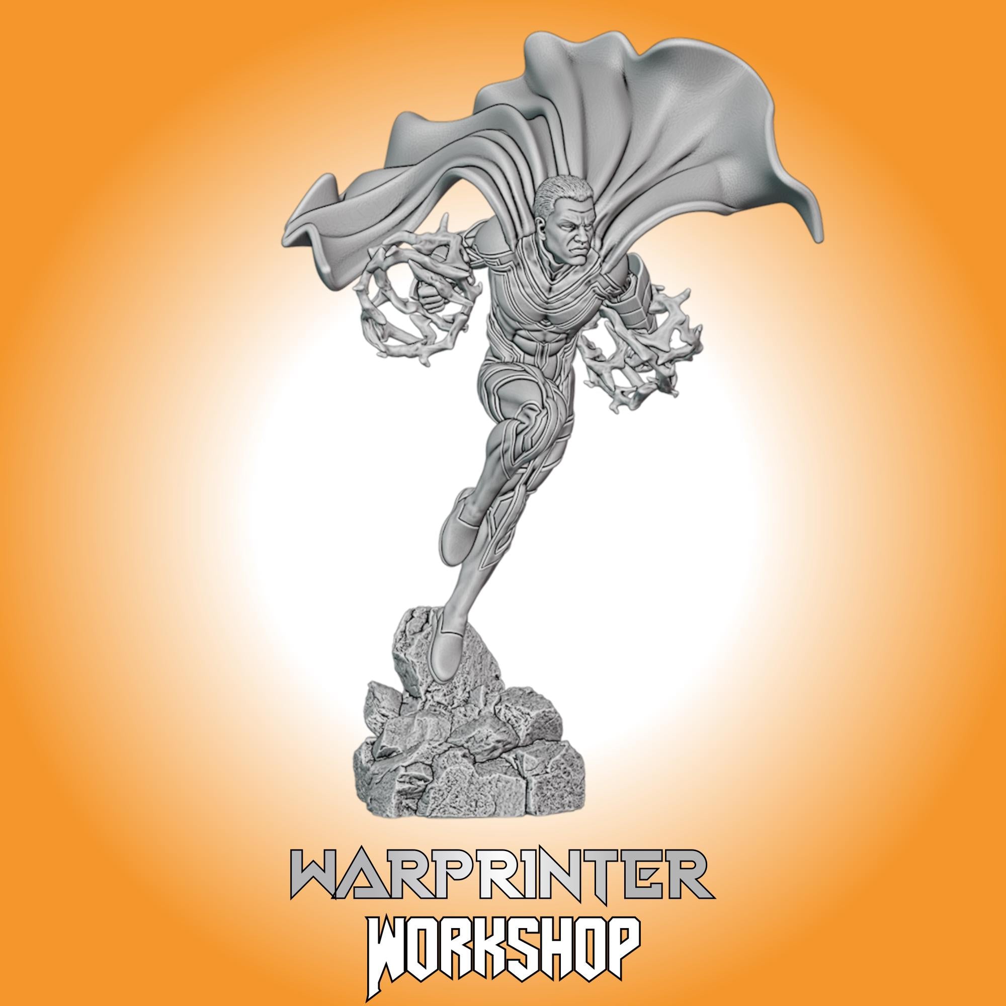 Blue Marvel (Fan art sculpted by Trident Studio) (Crisis Protocol Proxy/Alternative)