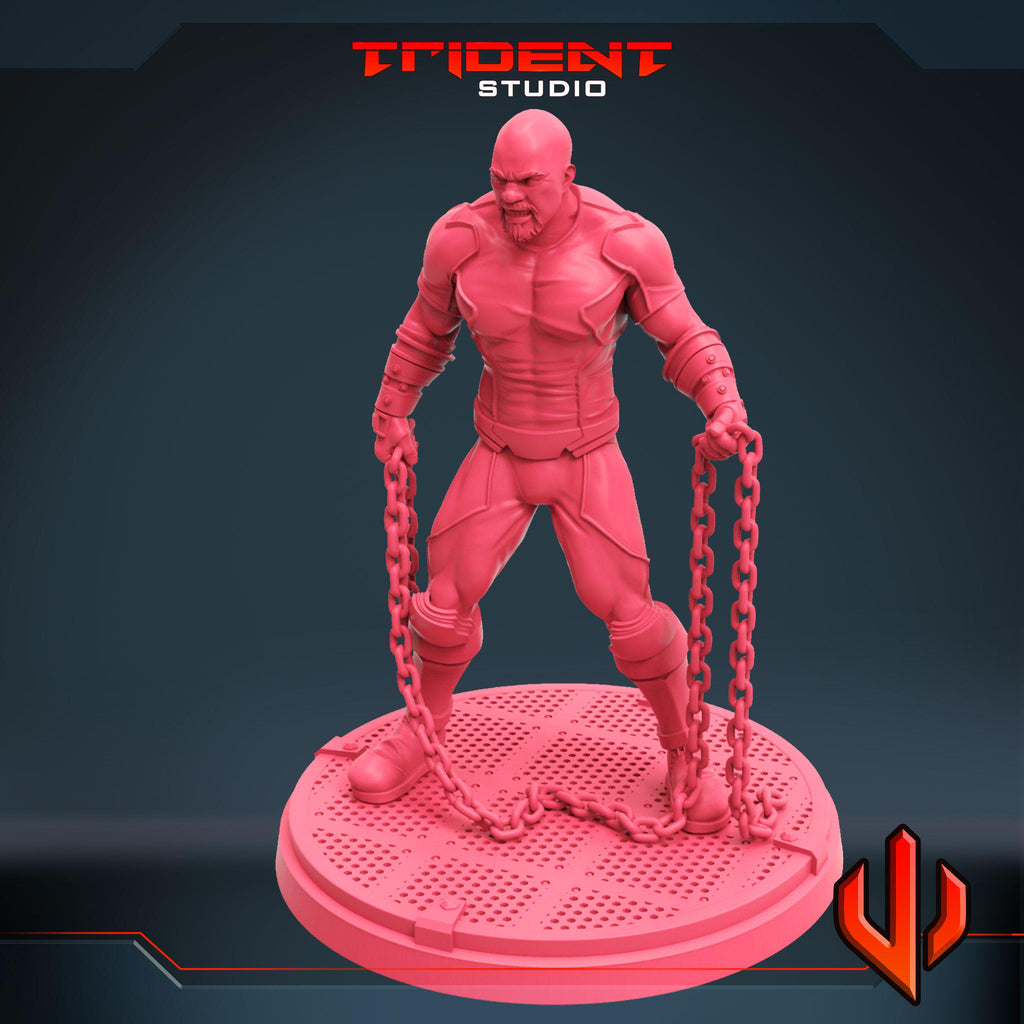 Luke Cage (Fan art sculpted by Trident Studio) (Crisis Protocol Proxy/Alternative)