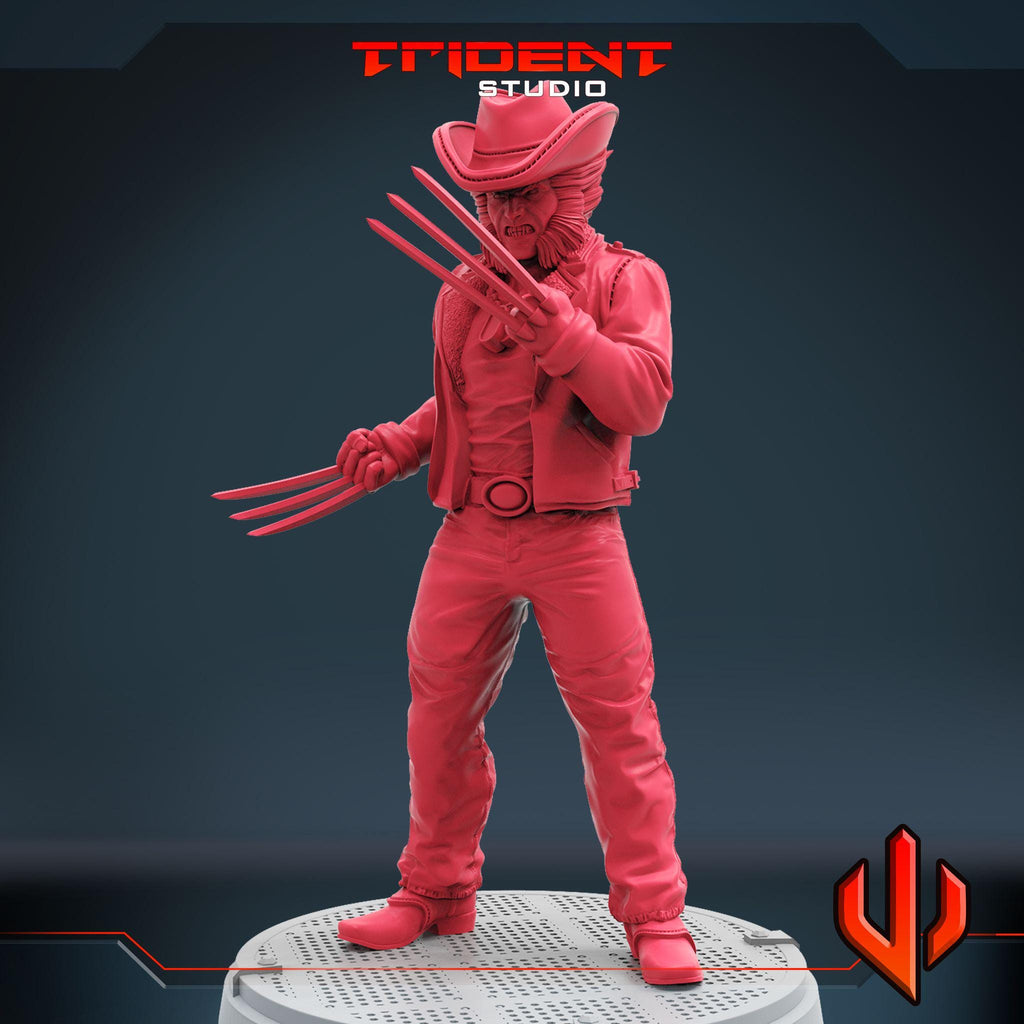 Wolverine (Fan art sculpted by Trident Studio) (Crisis Protocol Proxy/Alternative)