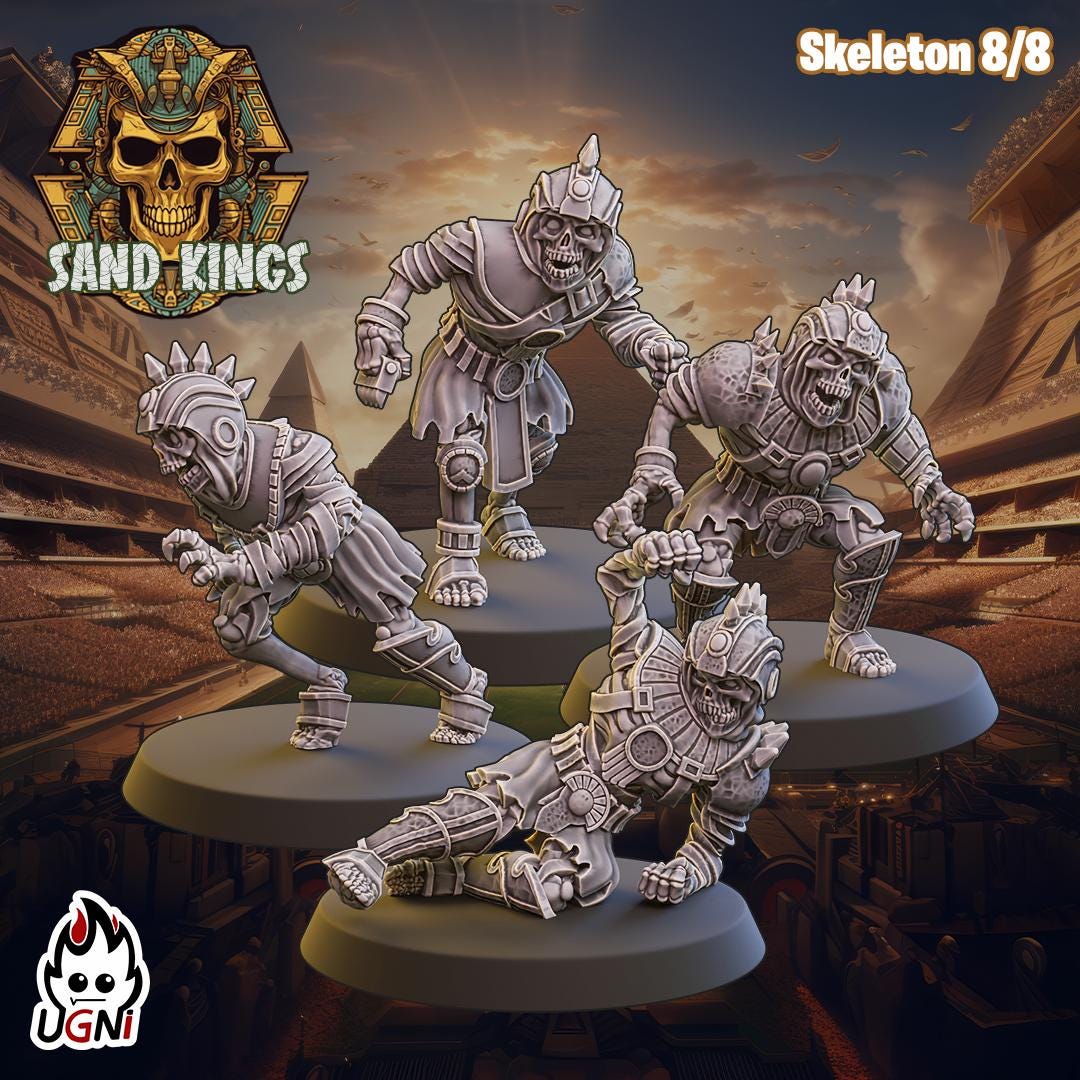 Sand Kings Team - Fantasy Football Team - UGNI Miniatures