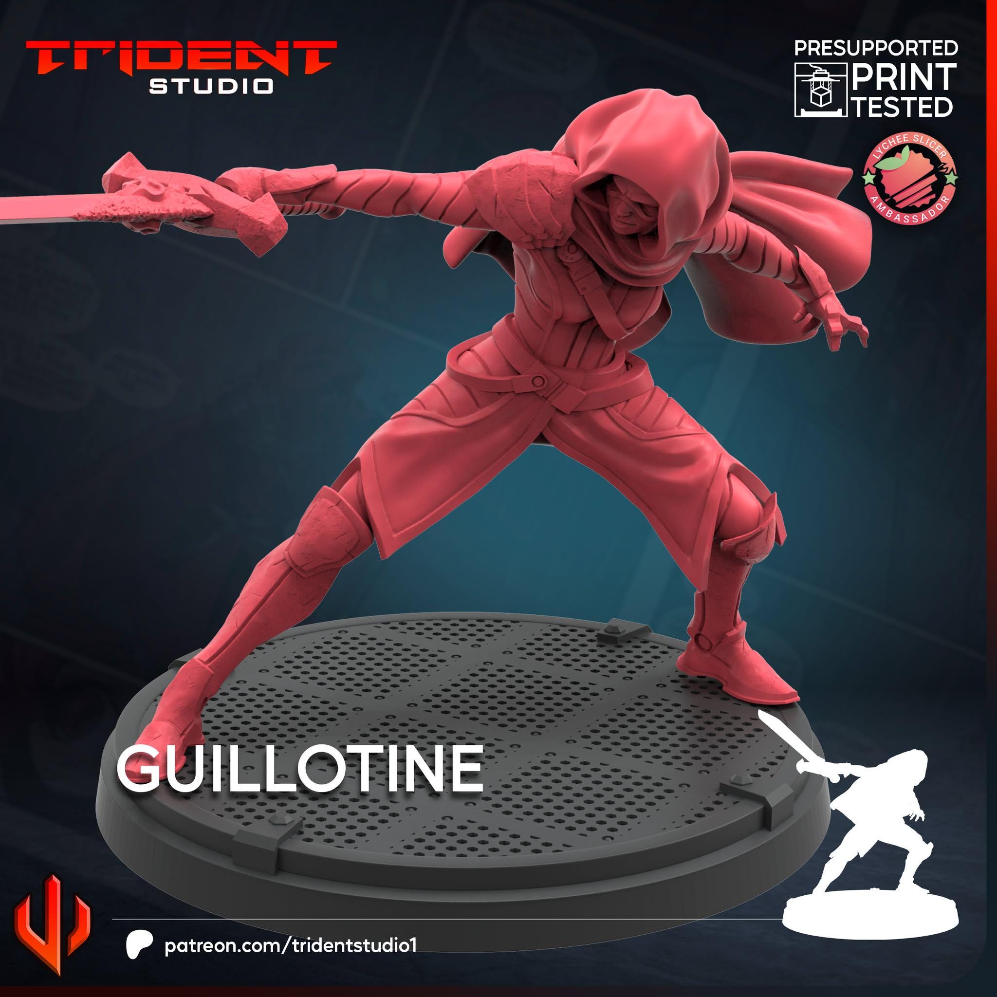 Guillotine (Fan art sculpted by Trident Studio) (Crisis Protocol Proxy/Alternative)