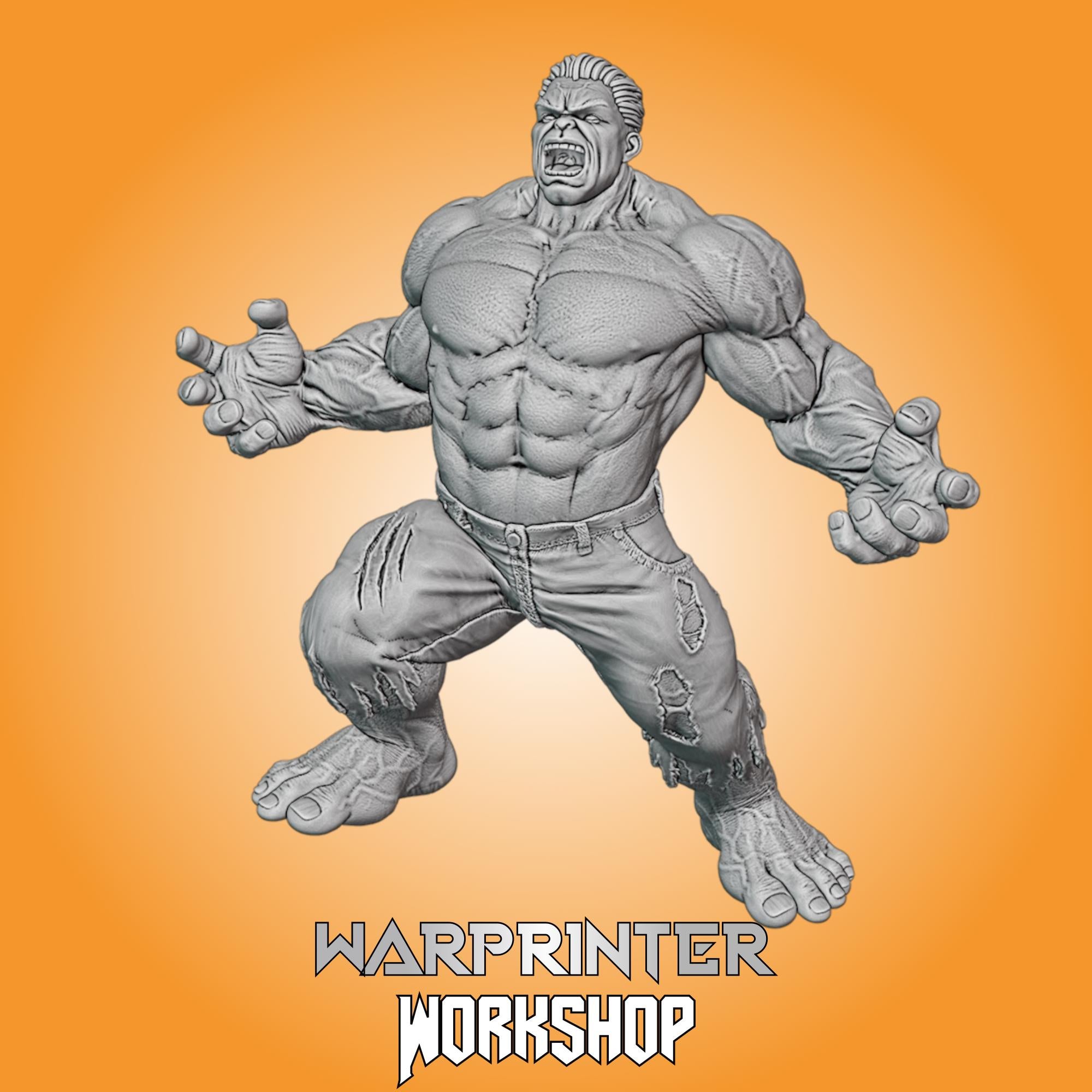 Hulk (Fan art sculpted by Trident Studio) (Crisis Protocol Proxy/Alternative)