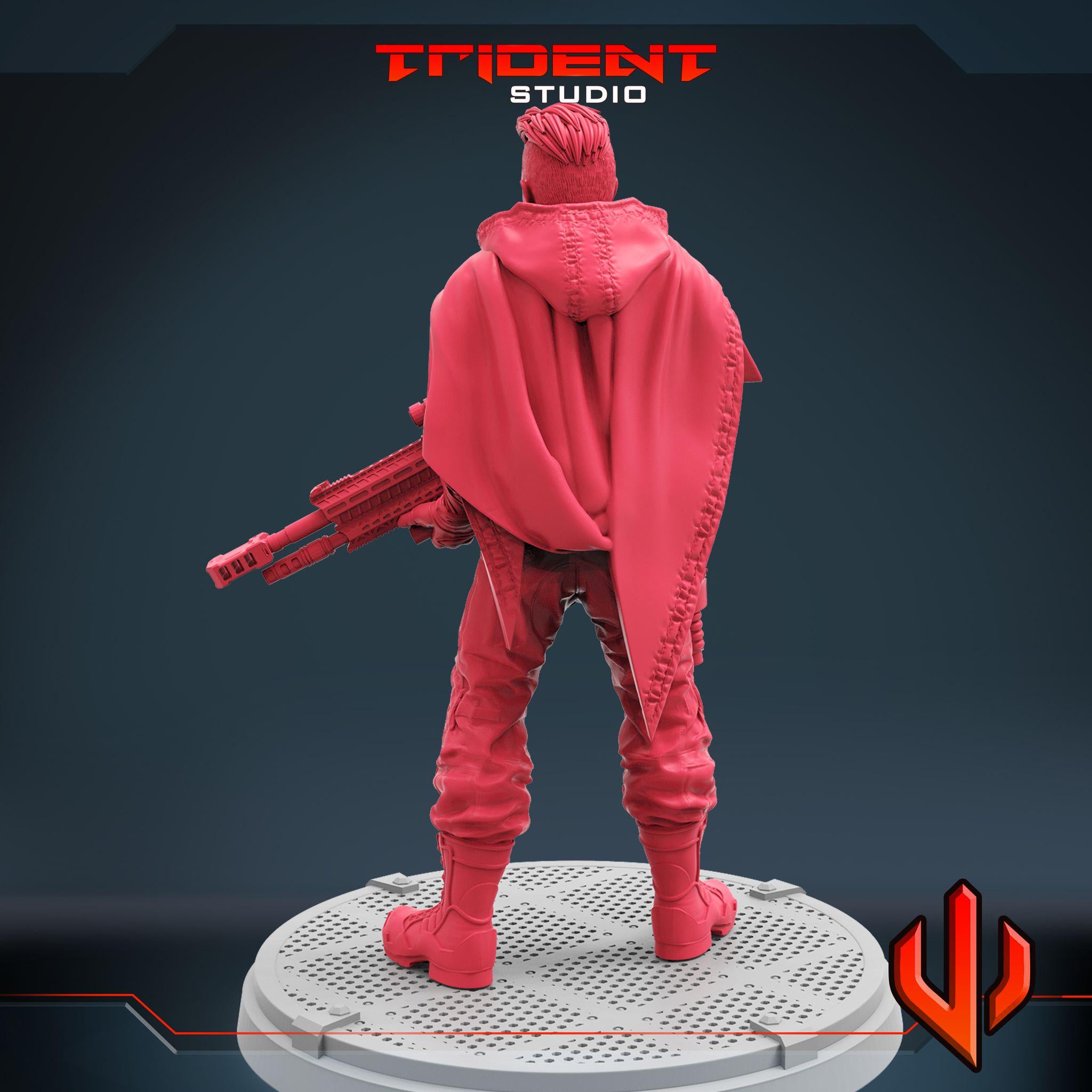 Cable MCU B (Fan art sculpted by Trident Studio) (Crisis Protocol Proxy/Alternative)