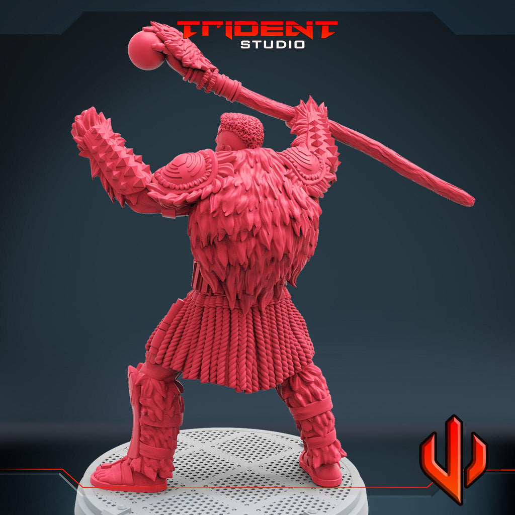 M’Baku (Fan art sculpted by Trident Studio) (Crisis Protocol Proxy/Alternative)