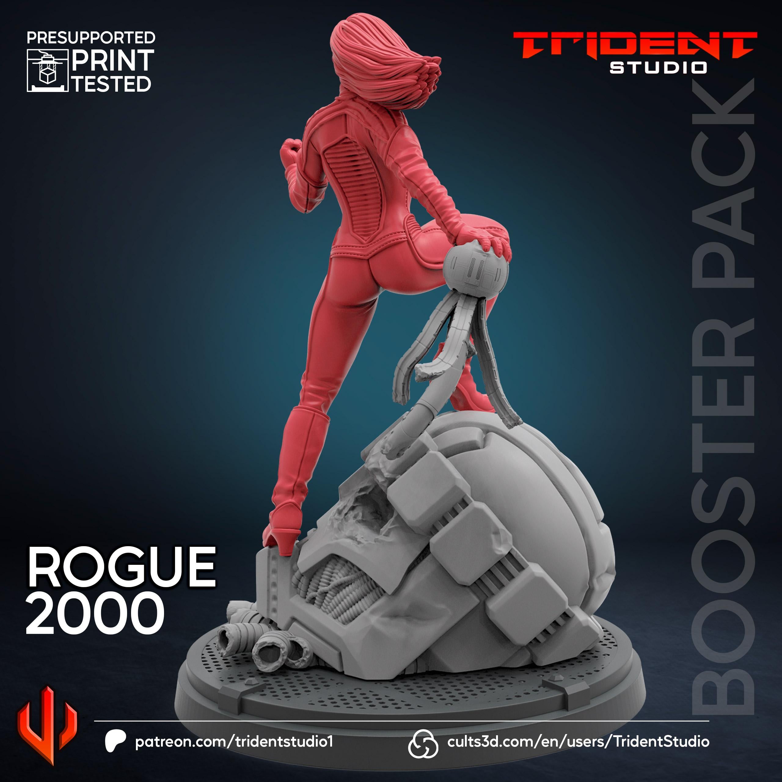Rogue X-men 2000 Movie (Fan art sculpted by Trident Studio) (Crisis Protocol Proxy/Alternative)