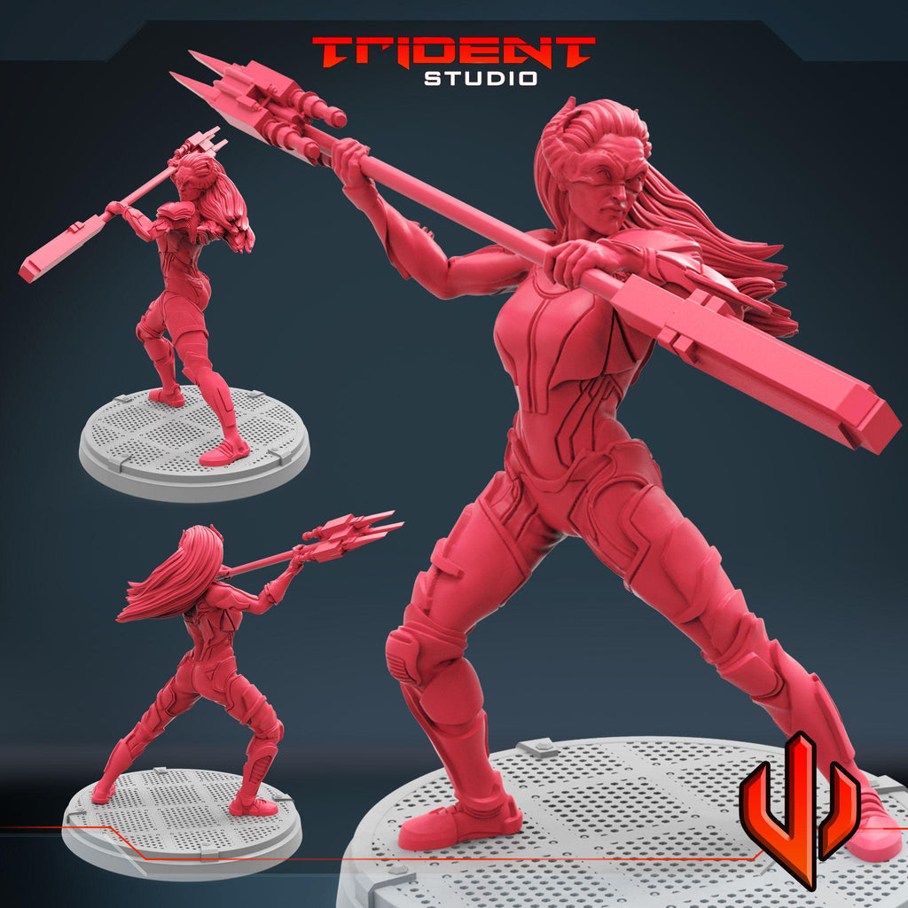 Proxima Midnight (Fan art sculpted by Trident Studio) (Crisis Protocol Proxy/Alternative)