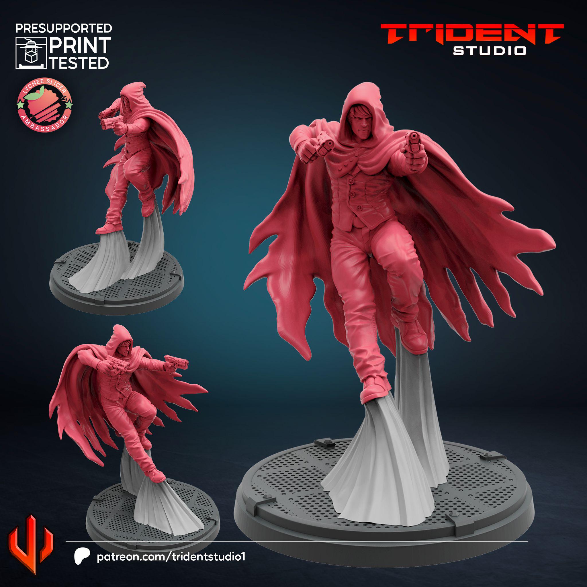 Hood (Fan art sculpted by Trident Studio) (Crisis Protocol Proxy/Alternative)