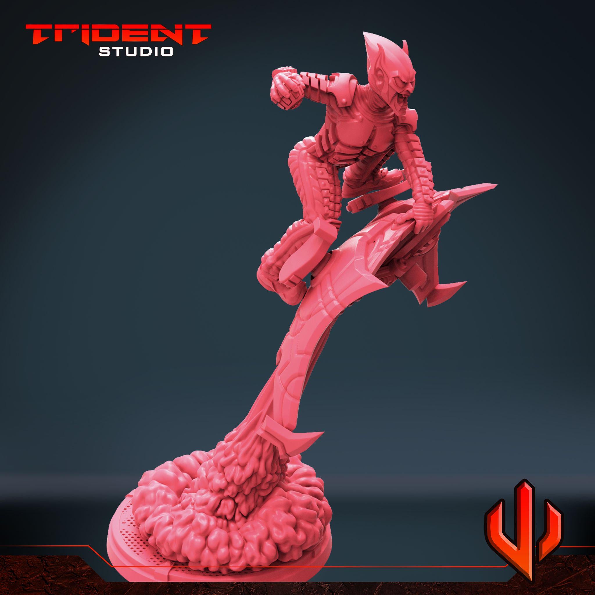 Green Goblin (Fan art sculpted by Trident Studio) (Crisis Protocol Proxy/Alternative)