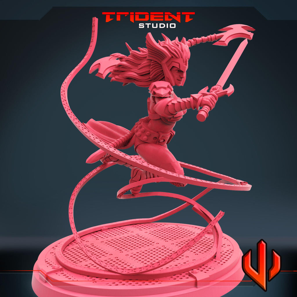 Angela Queen of Hel (Fan art sculpted by Trident Studio) (Crisis Protocol Proxy/Alternative)