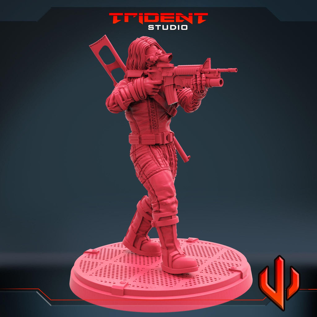 Winter Soldier (Fan art sculpted by Trident Studio) (Crisis Protocol Proxy/Alternative)