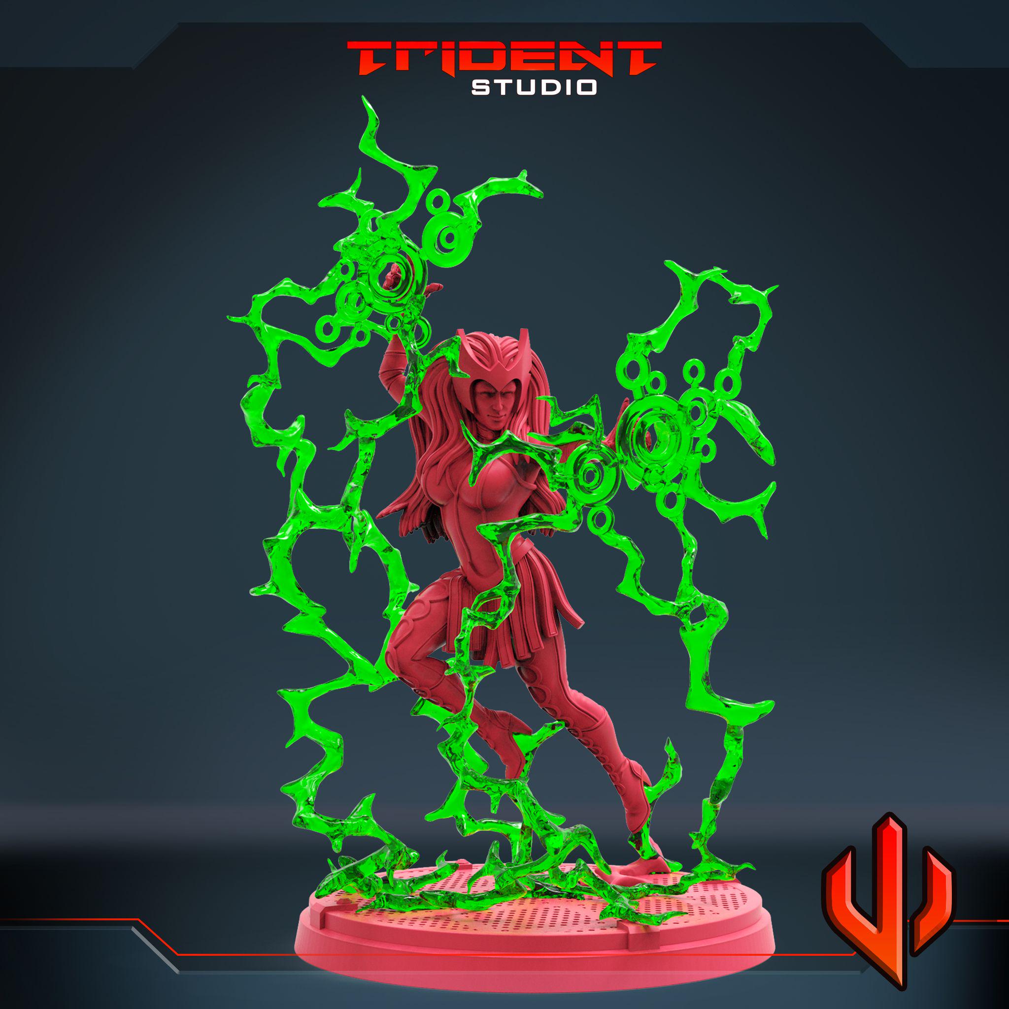 Enchantress (Fan art sculpted by Trident Studio) (Crisis Protocol Proxy/Alternative)