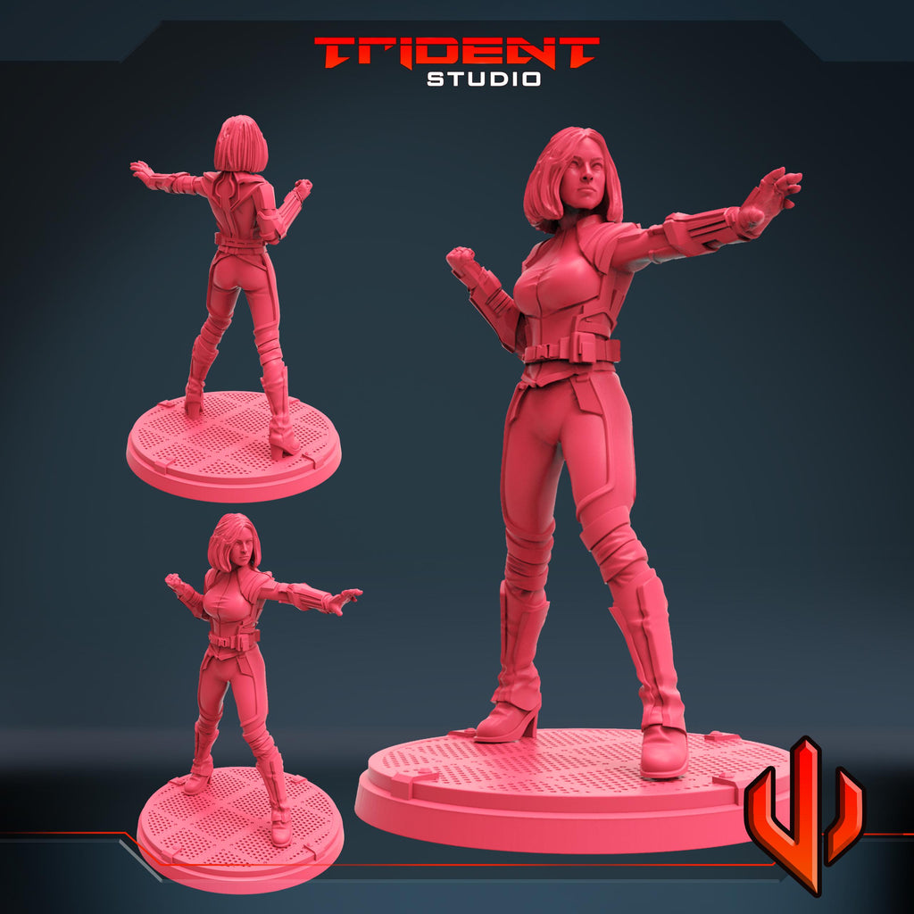 Quake (Fan art sculpted by Trident Studio) (Crisis Protocol Proxy/Alternative)