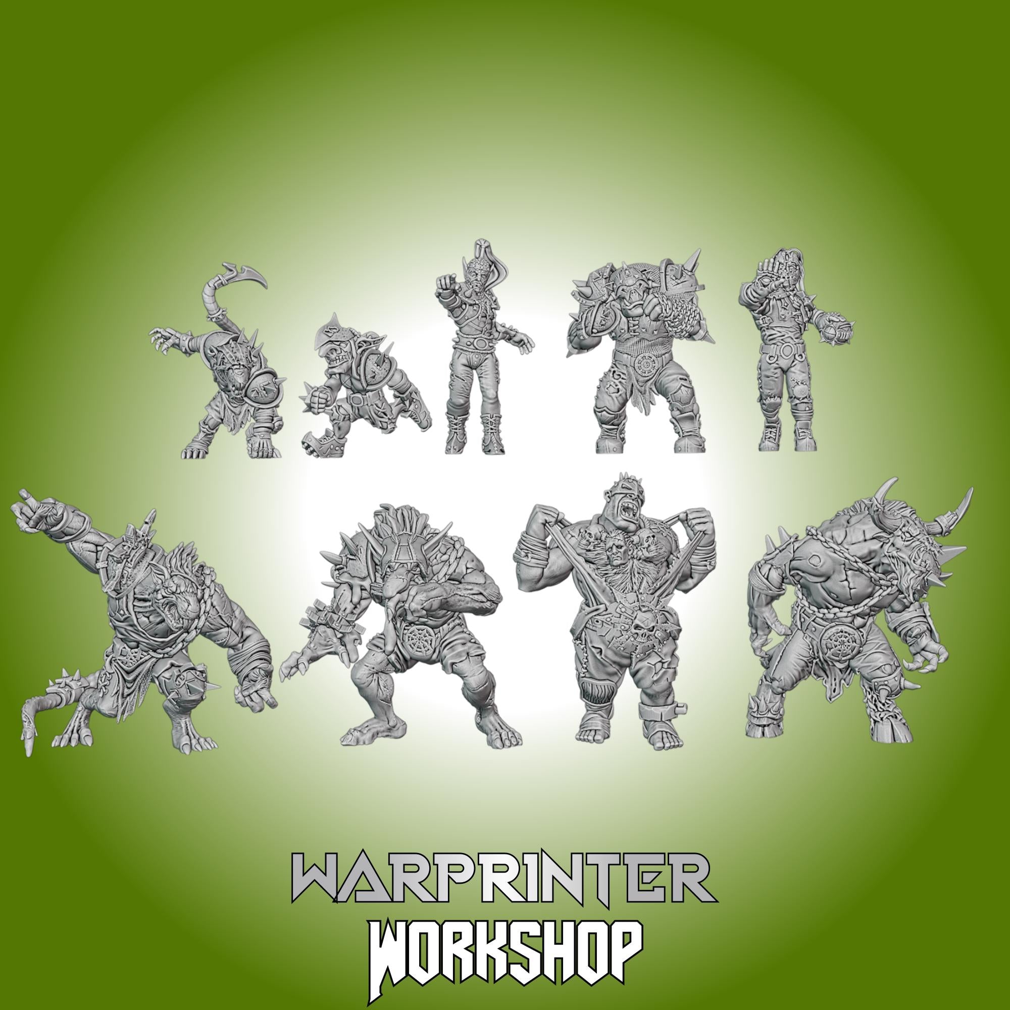 Fiends of Chaos Team - Fantasy Football Team - UGNI Miniatures