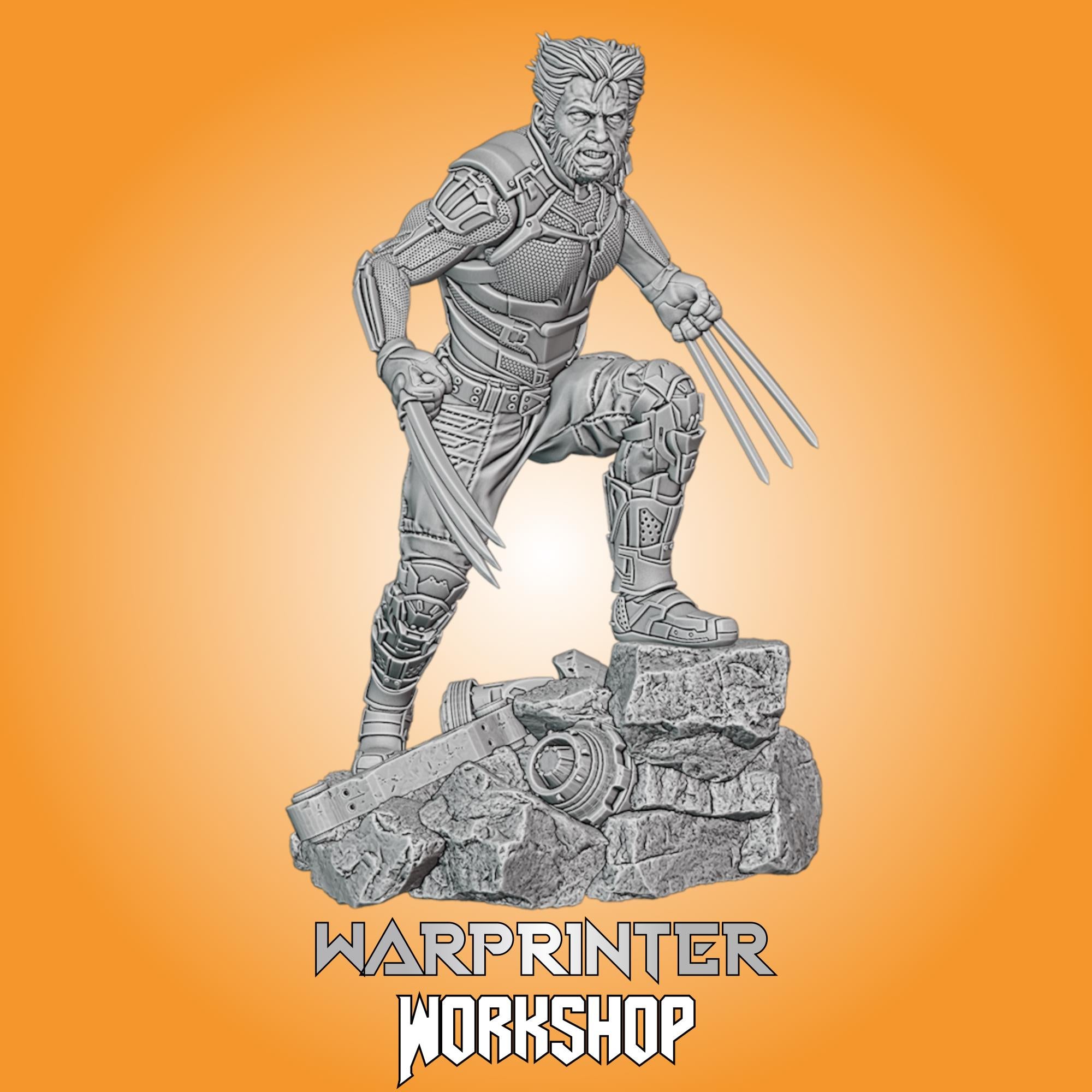 Wolverine X-men Days Of Future Past (Fan art sculpted by Trident Studio) (Crisis Protocol Proxy/Alternative)