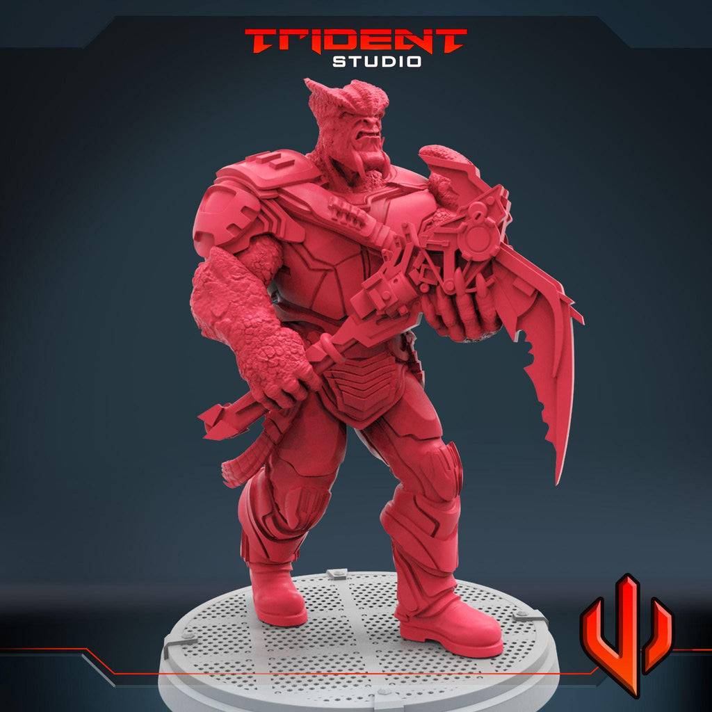 Black Dwarf A (Fan art sculpted by Trident Studio) (Crisis Protocol Proxy/Alternative)
