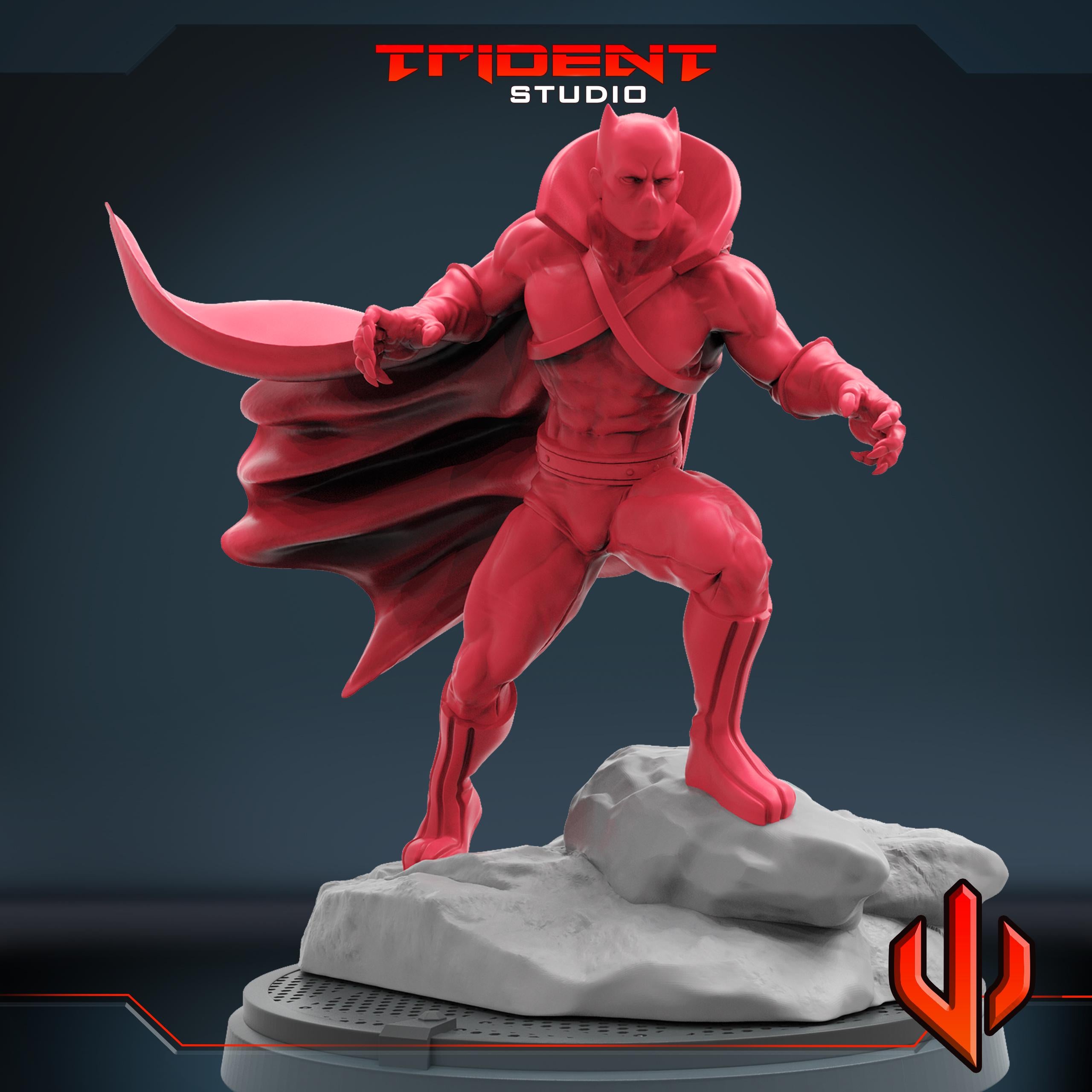 Classic Black Panther (Fan art sculpted by Trident Studio) (Crisis Protocol Proxy/Alternative)