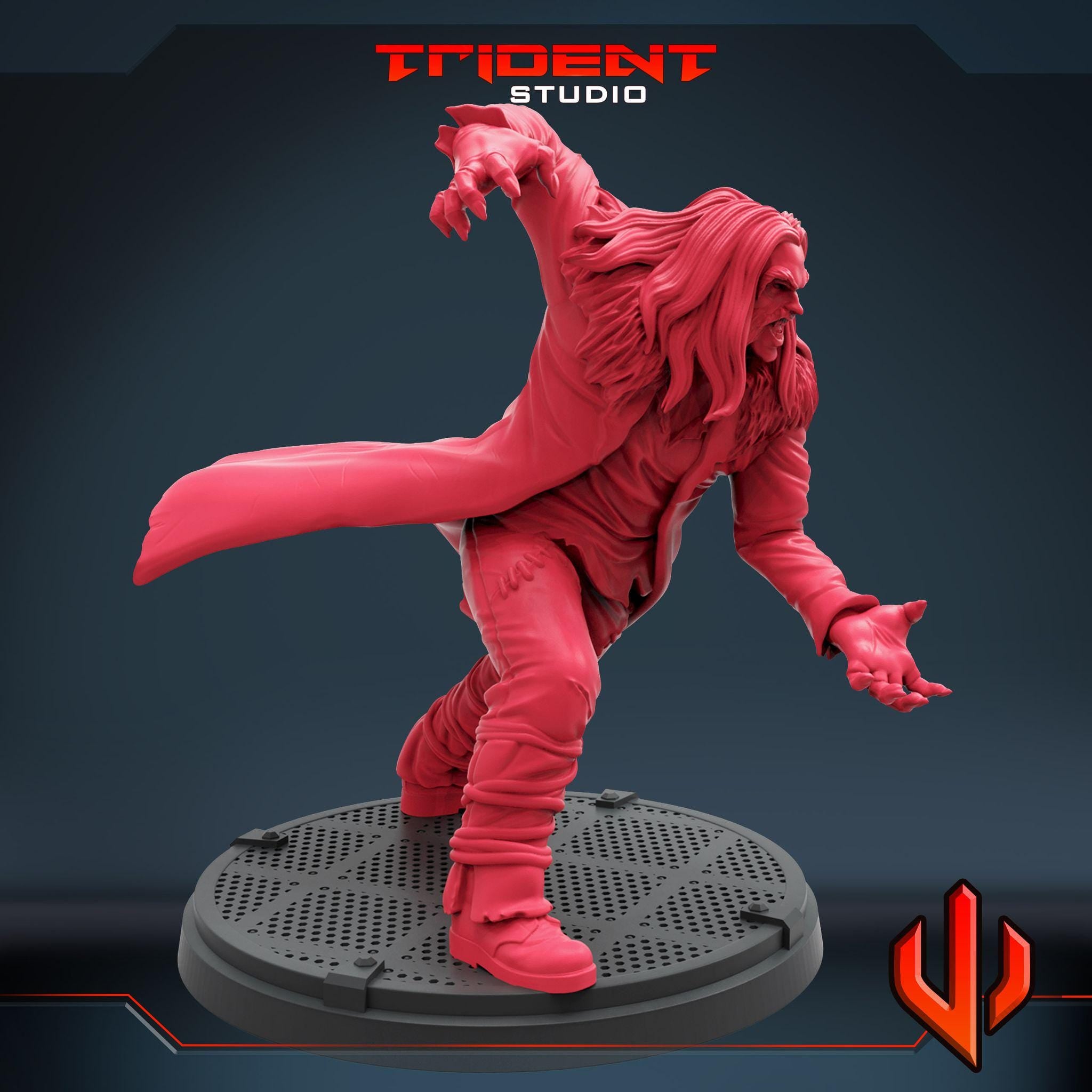 Sabertooth X-men 2000 Movie (Fan art sculpted by Trident Studio) (Crisis Protocol Proxy/Alternative)