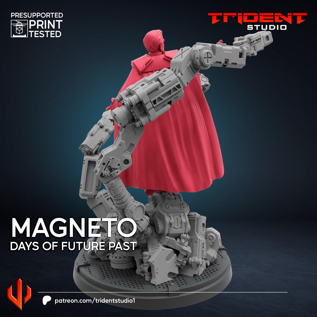 Magneto X-men Days Of Future Past (Fan art sculpted by Trident Studio) (Crisis Protocol Proxy/Alternative)