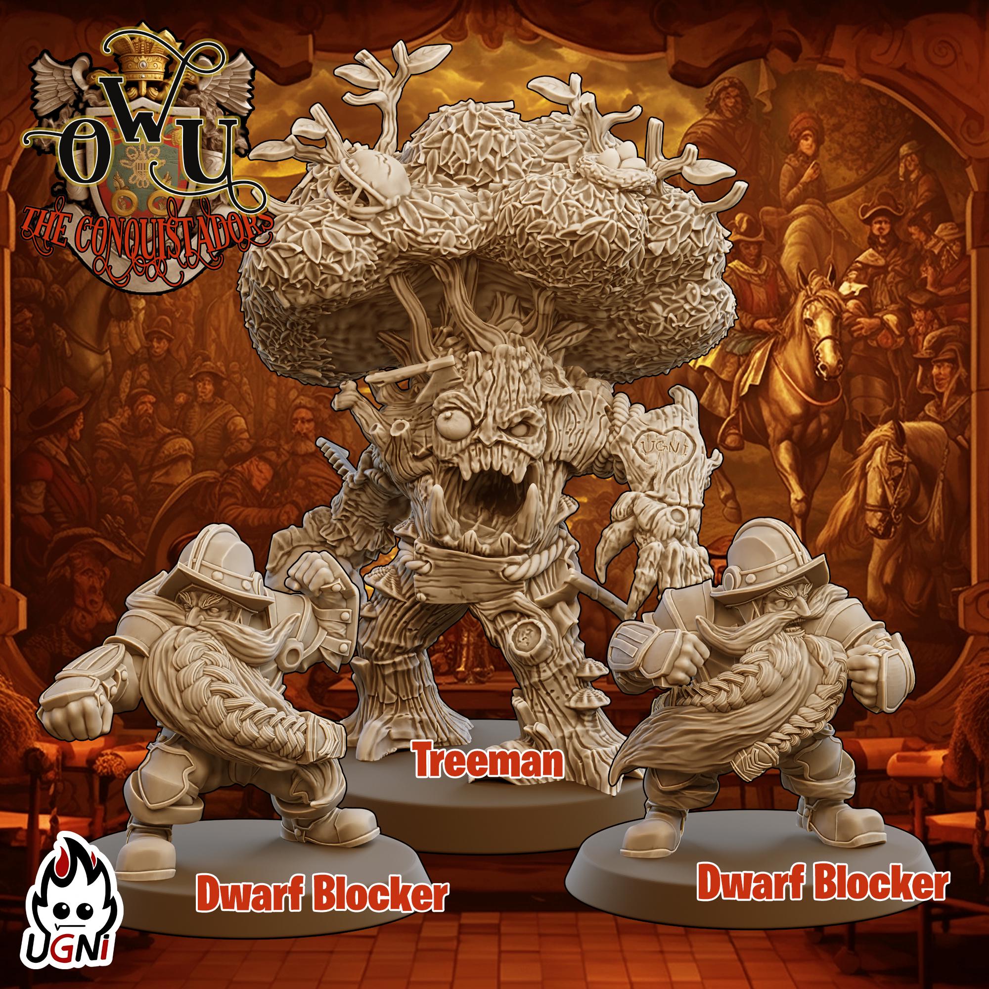 Old World Union Team - Conquistador Style - Fantasy Football Team - UGNI Miniatures