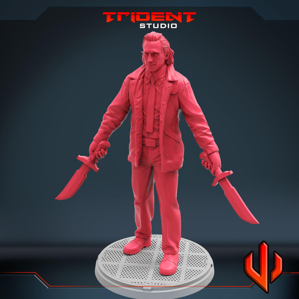Loki Agent (Fan art sculpted by Trident Studio) (Crisis Protocol Proxy/Alternative)