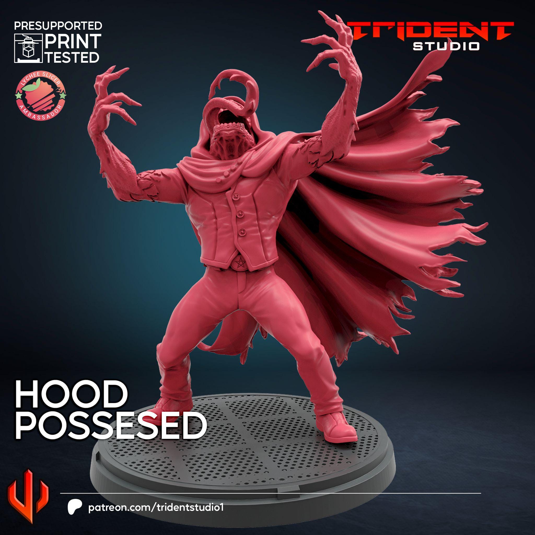 Hood Possessed (Fan art sculpted by Trident Studio) (Crisis Protocol Proxy/Alternative)