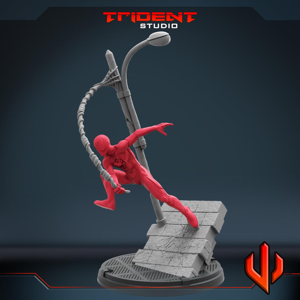 Teenage Spiderman Masked (Fan art sculpted by Trident Studio) (Crisis Protocol Proxy/Alternative)