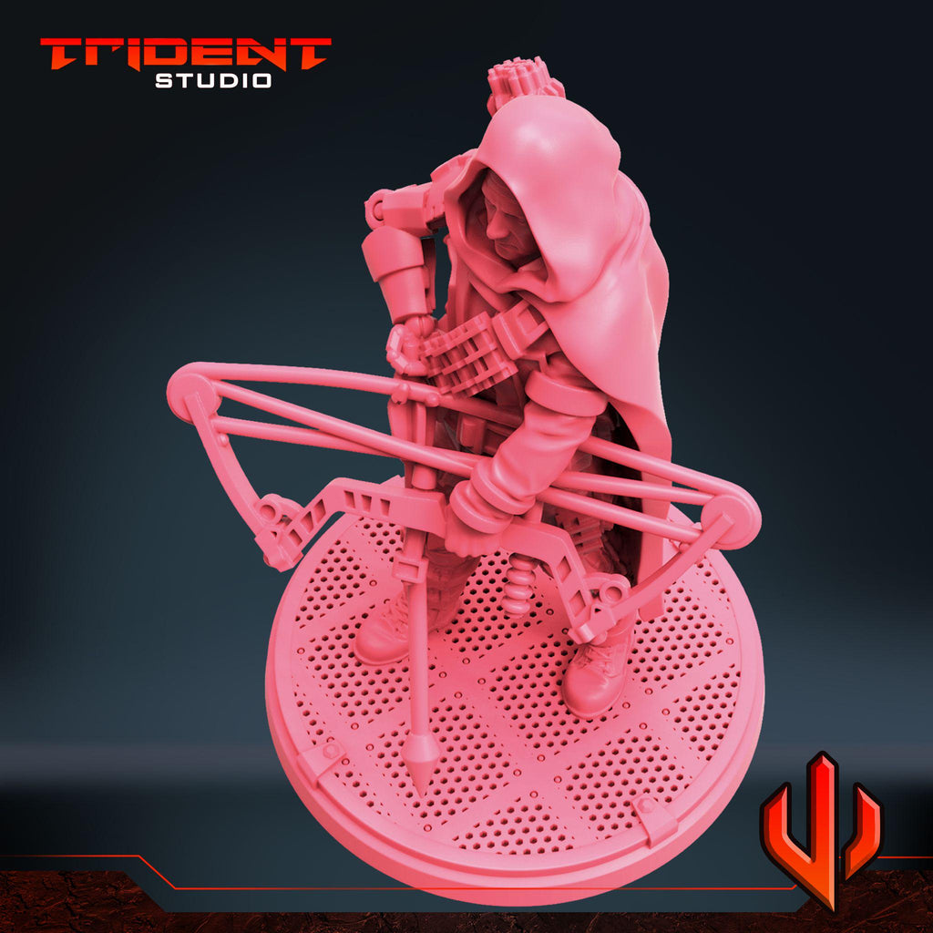 Hawkeye (Fan art sculpted by Trident Studio) (Crisis Protocol Proxy/Alternative)