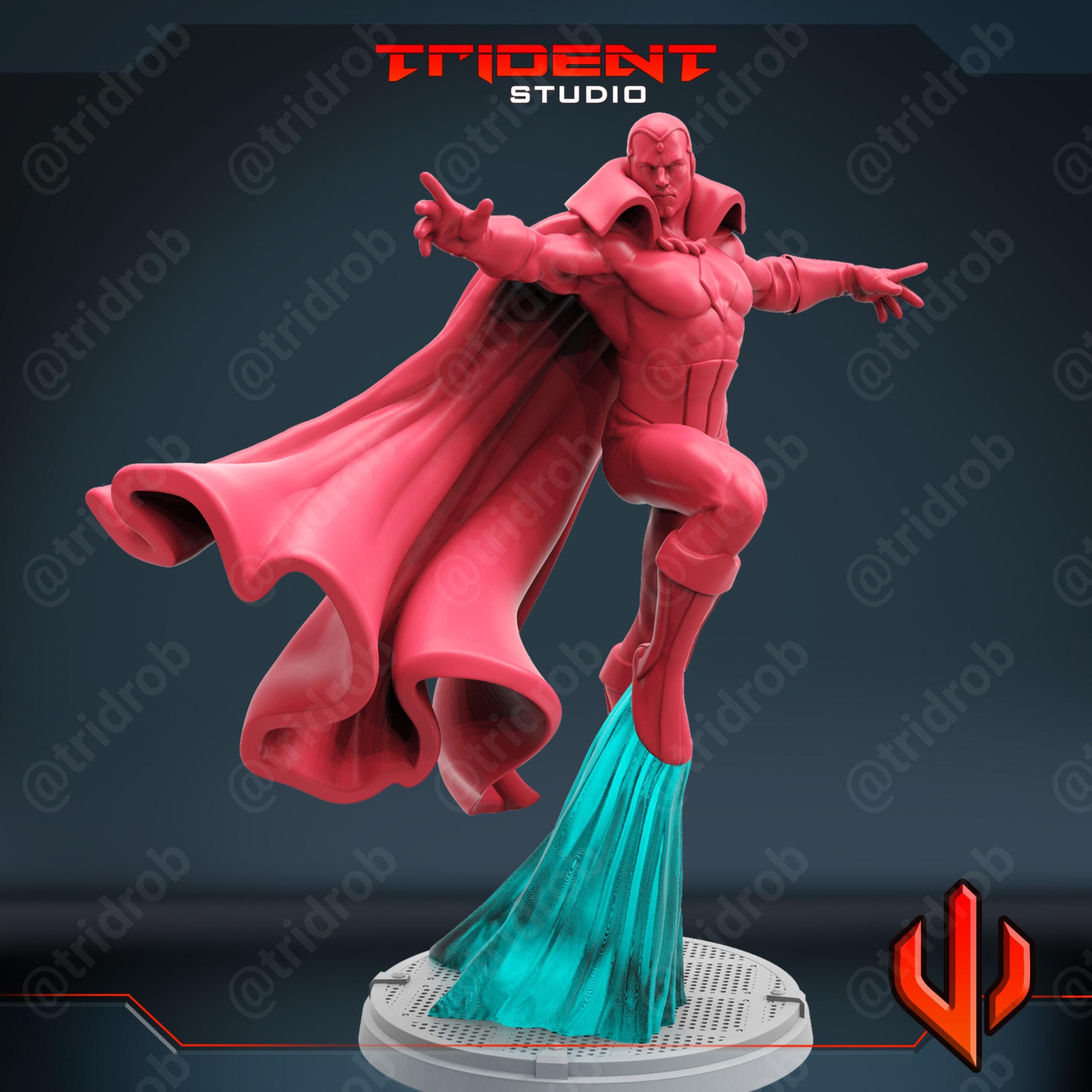 Vision (Fan art sculpted by Trident Studio) (Crisis Protocol Proxy/Alternative)
