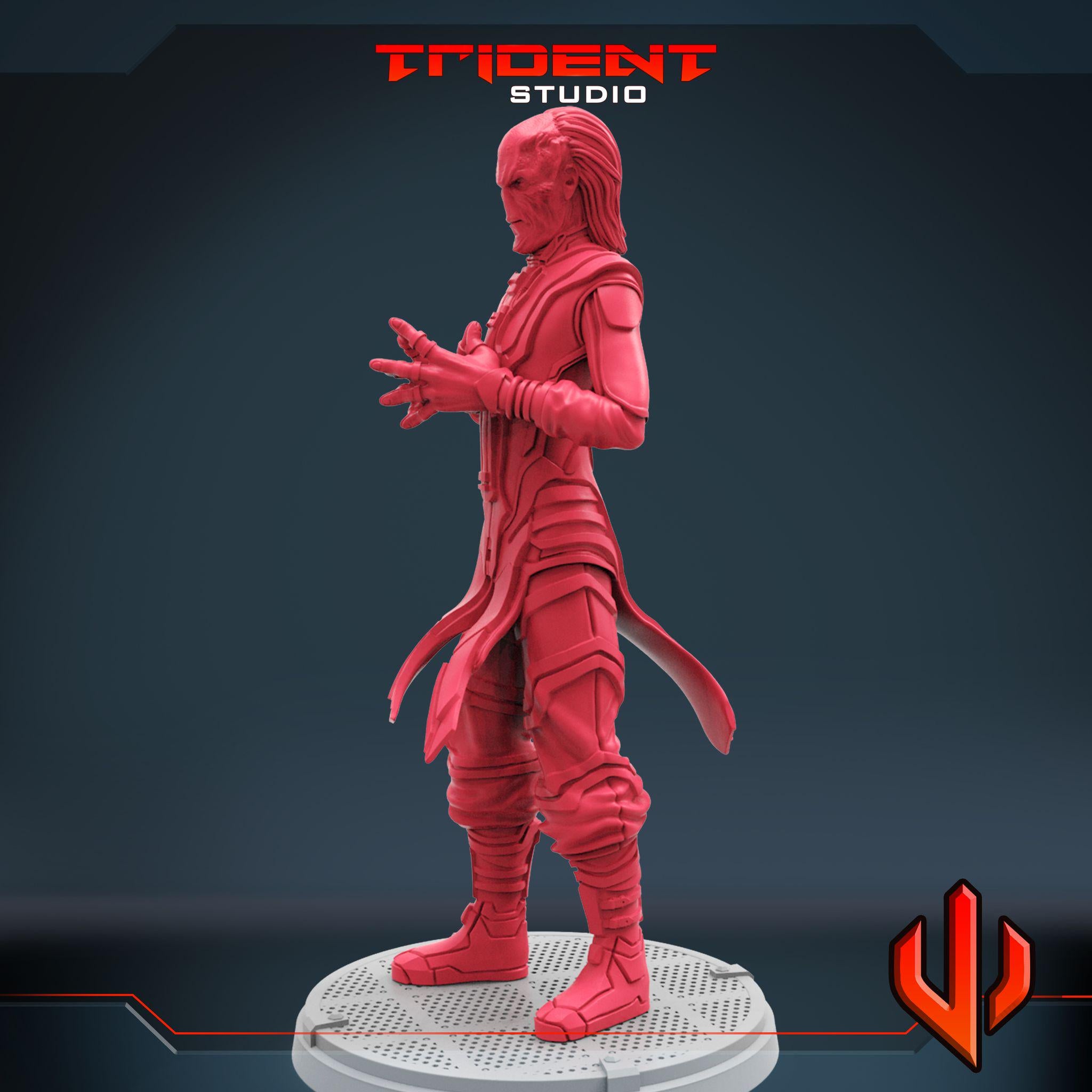 Ebony Maw A (Fan art sculpted by Trident Studio) (Crisis Protocol Proxy/Alternative)