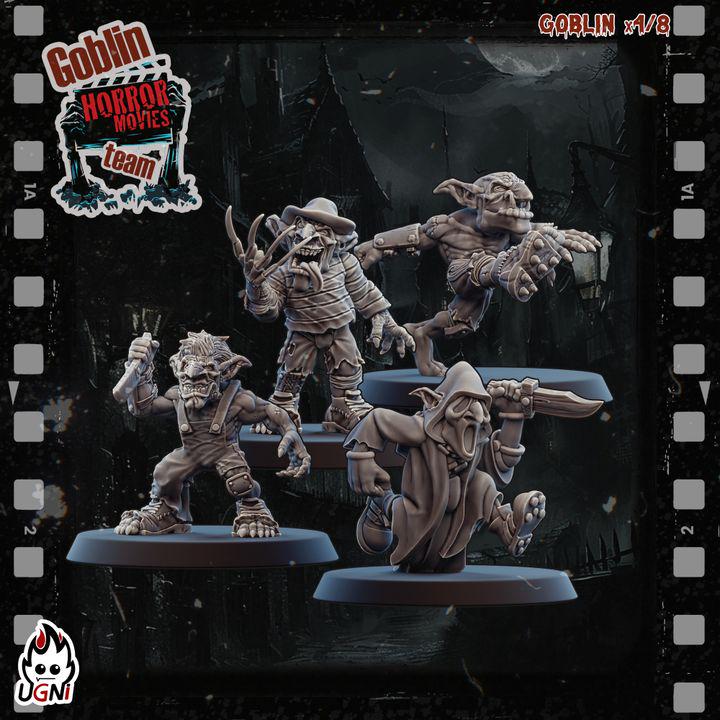 Goblin Team - Horror Movie Style - Fantasy Football Team - UGNI Miniatures