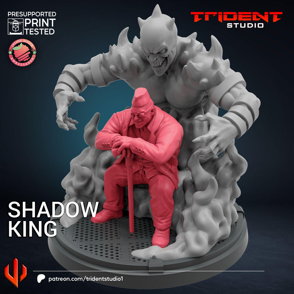 Shadow King (Fan art sculpted by Trident Studio) (Crisis Protocol Proxy/Alternative)