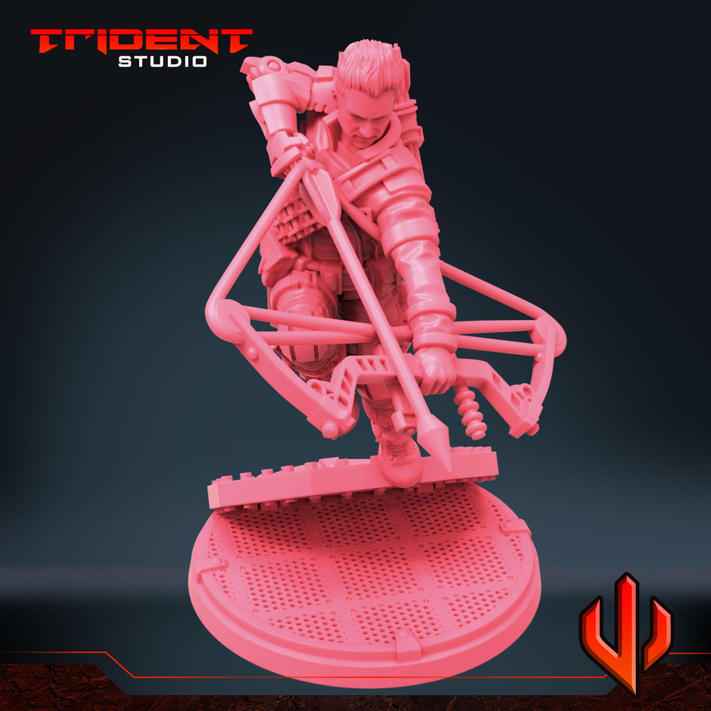 Hawkeye Multiverse (Fan art sculpted by Trident Studio) (Crisis Protocol Proxy/Alternative)