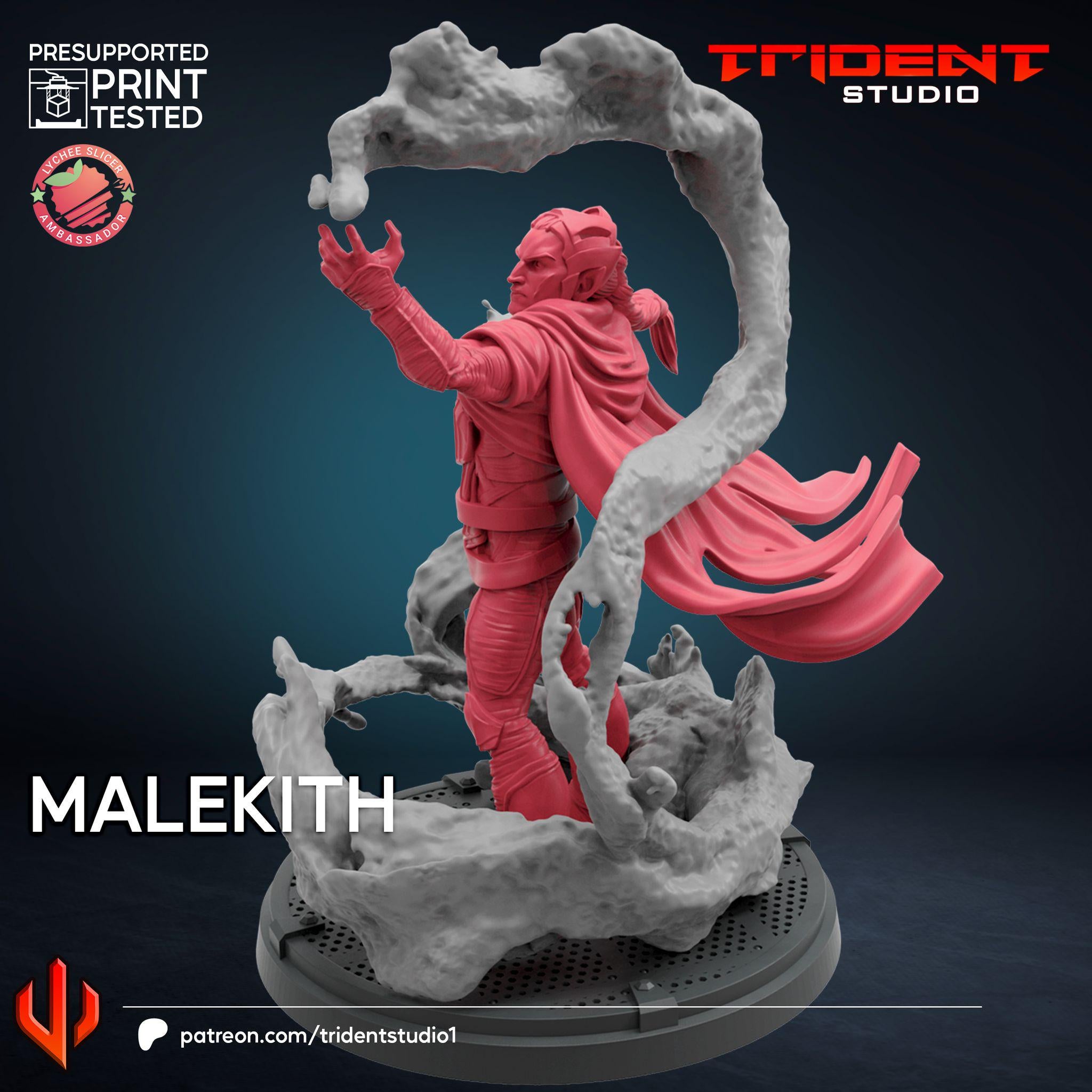 Malekith (Fan art sculpted by Trident Studio) (Crisis Protocol Proxy/Alternative)