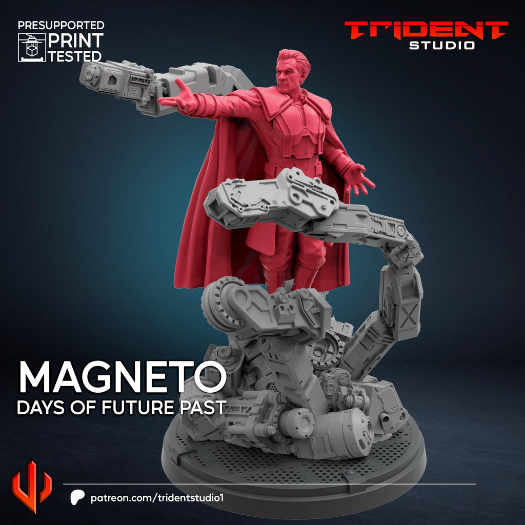 Magneto X-men Days Of Future Past (Fan art sculpted by Trident Studio) (Crisis Protocol Proxy/Alternative)