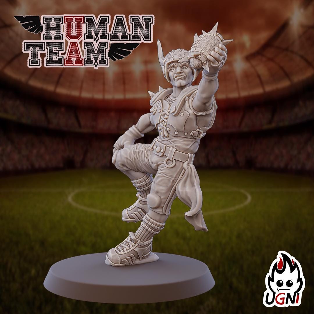 Human Team - Fantasy Football Team - UGNI Miniatures